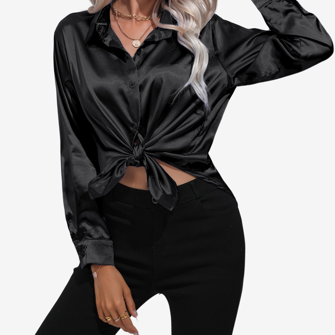 Alvira™ Elegant silkeskjorte