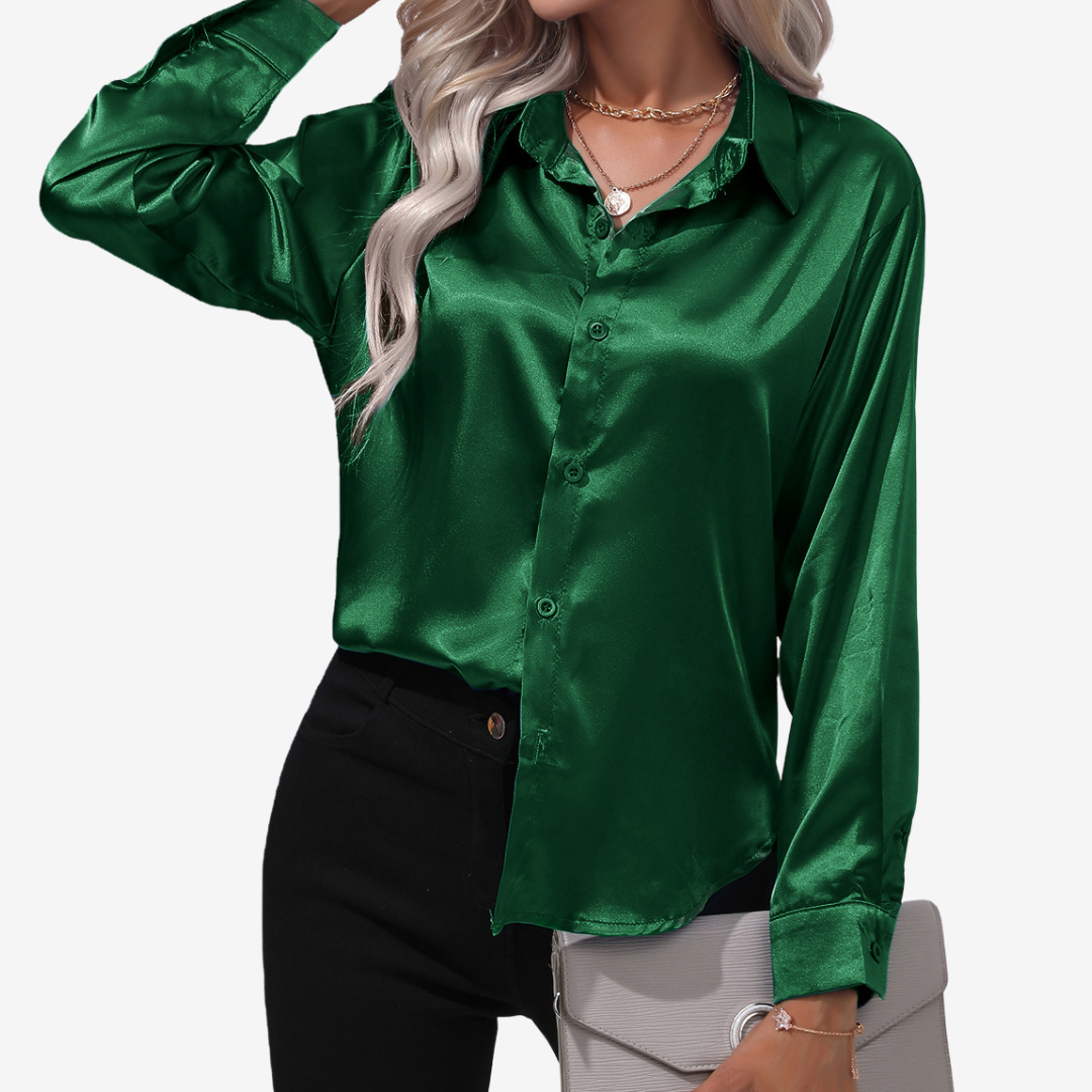 Alvira™ Elegant silkeskjorte