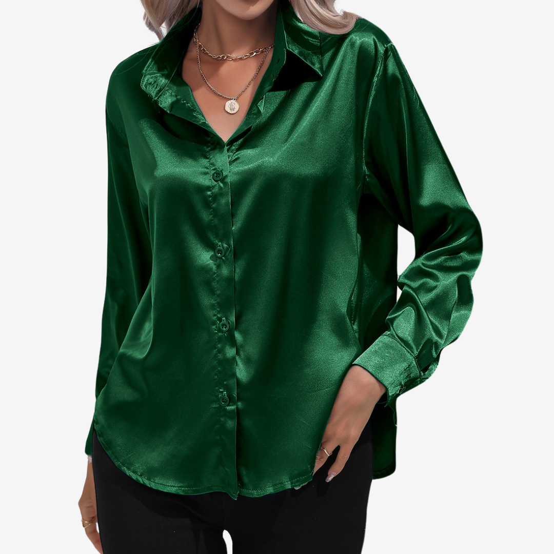 Alvira™ Elegant silkeskjorte