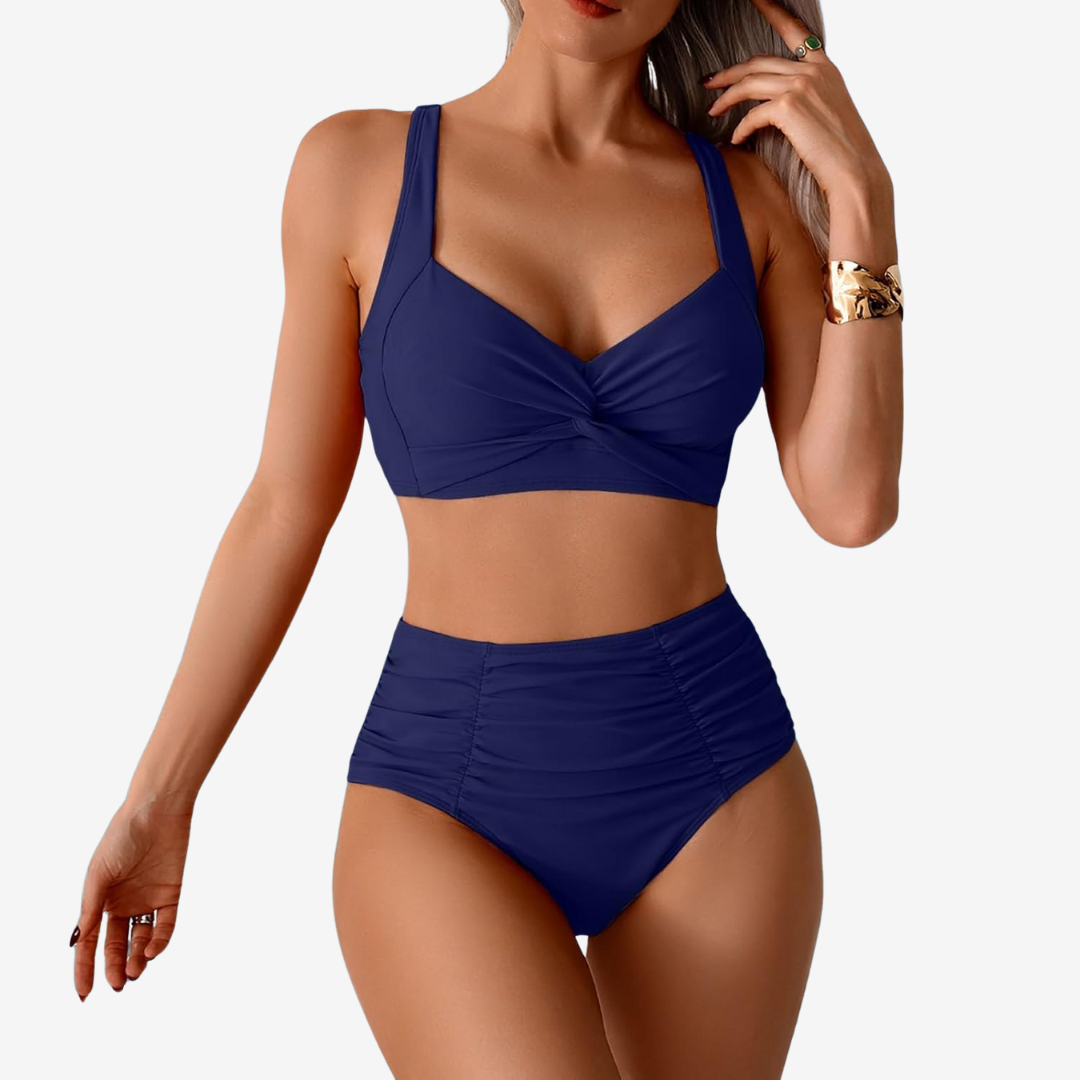 Tiphany™ Bikini med snoet V-udskæring