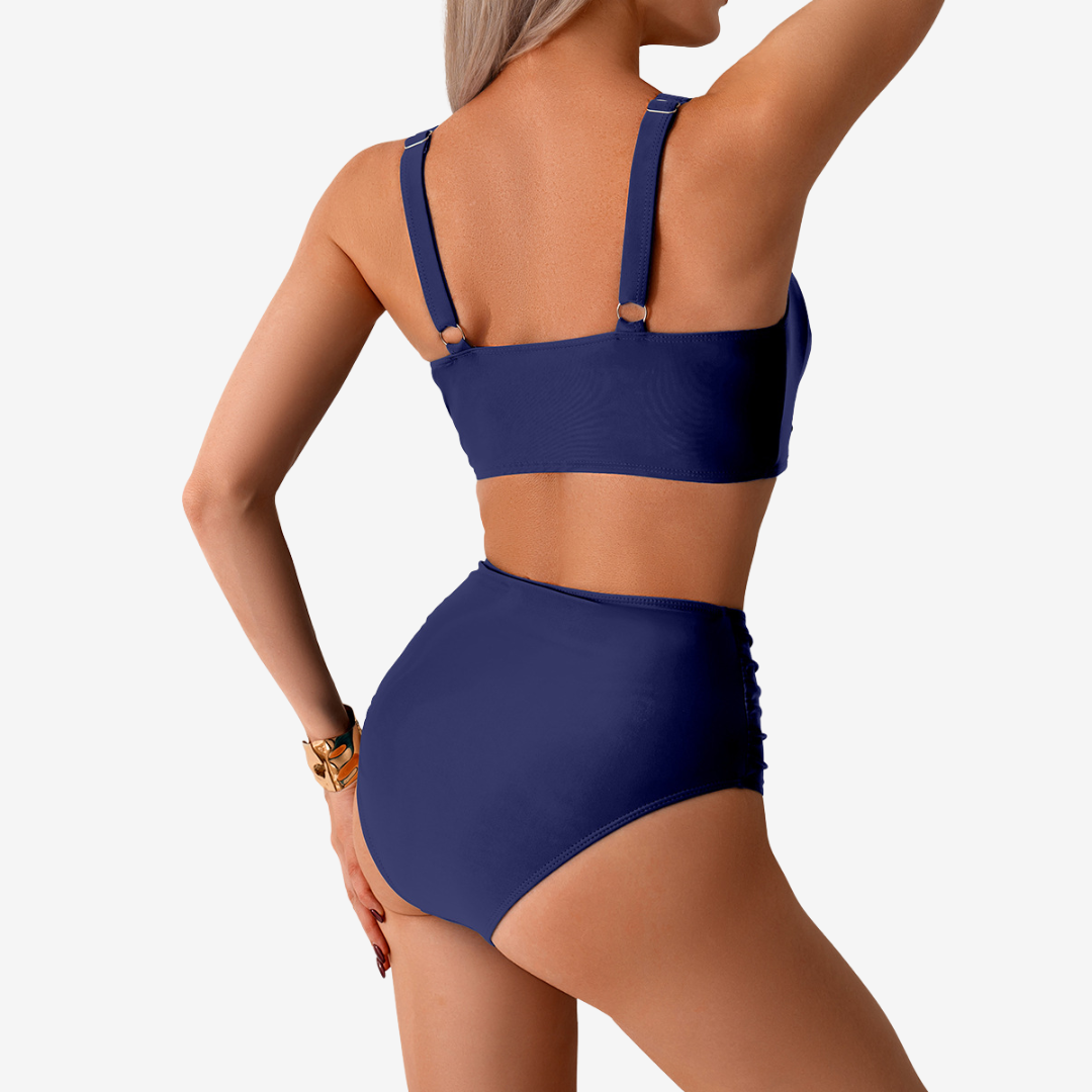 Tiphany™ Bikini med snoet V-udskæring