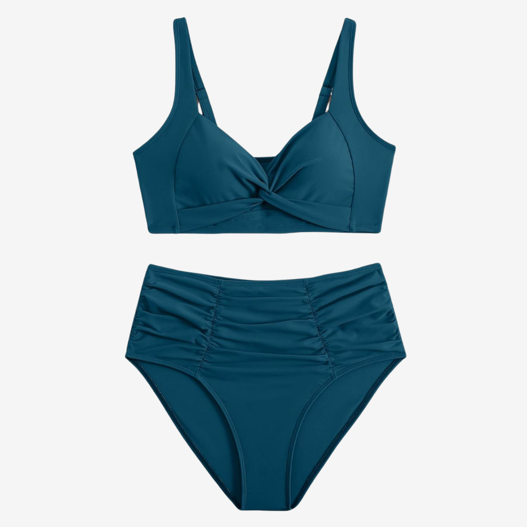 Tiphany™ Bikini med snoet V-udskæring
