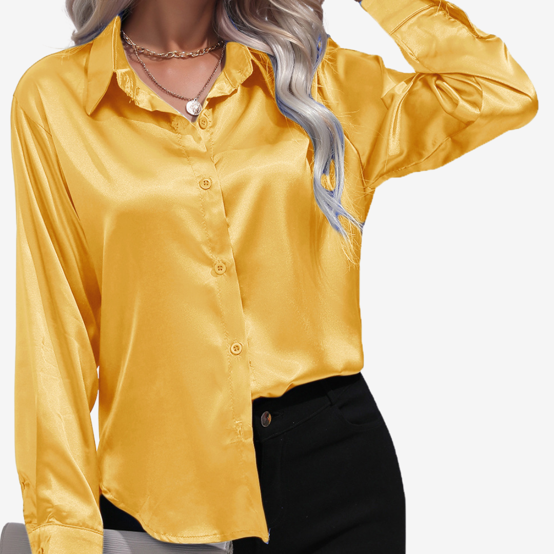 Alvira™ Elegant silkeskjorte