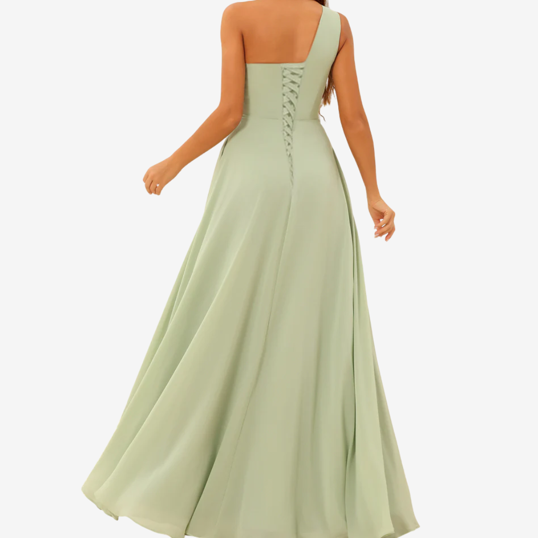 Floralie™ Asymmetrisk maxi med slids