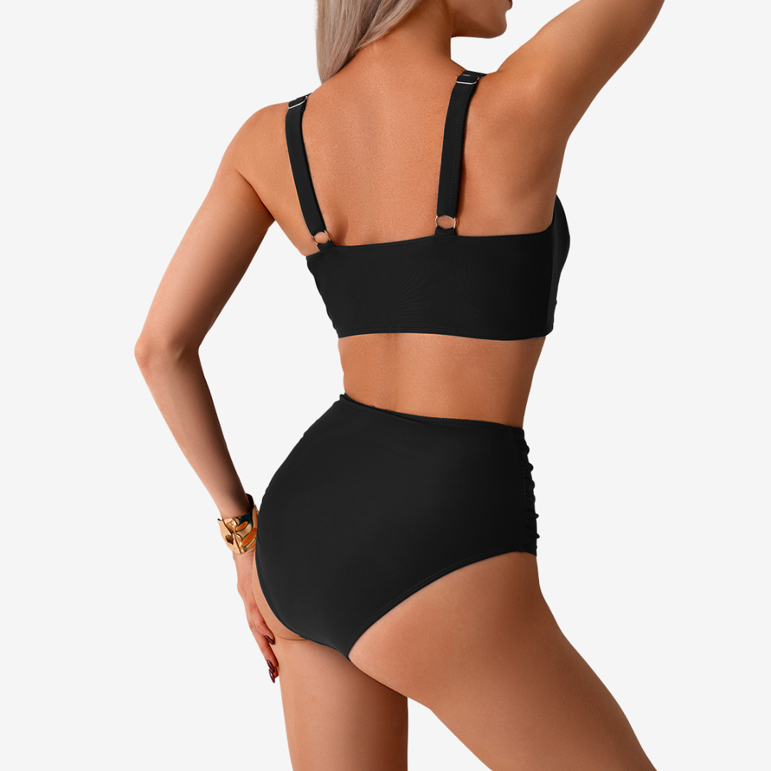 Tiphany™ Bikini med snoet V-udskæring