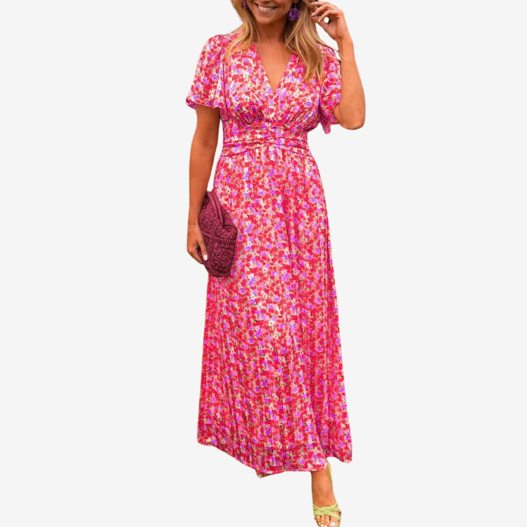 Lucie™ Kjole Sunset Bloom
