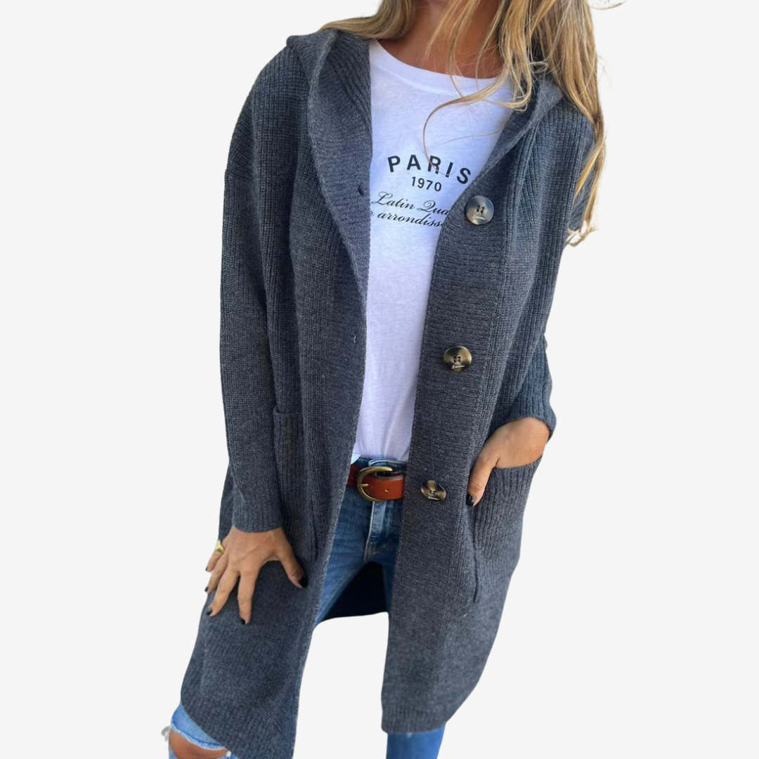 Stéphanie™ Jakke med hætte