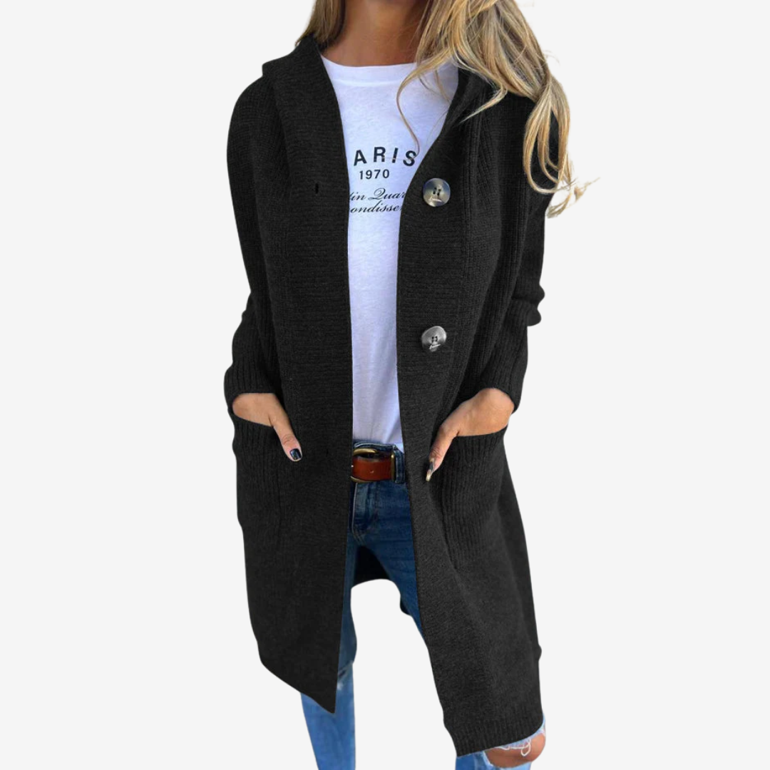 Stéphanie™ Jakke med hætte