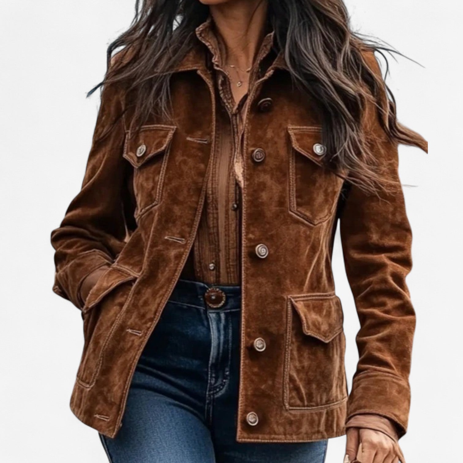 Magalie™ Jakke i boheme-stil