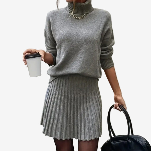 Alaya™ Sweater- og nederdelssæt