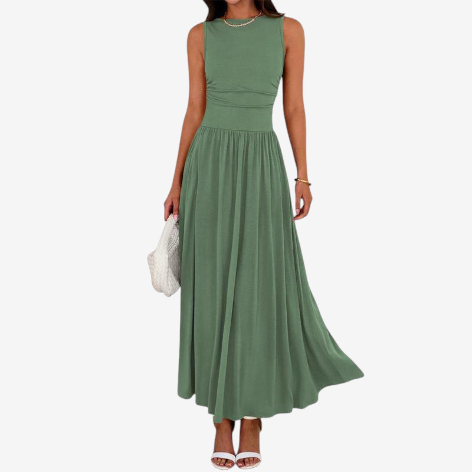 Arriane™ Robe longue sans manches