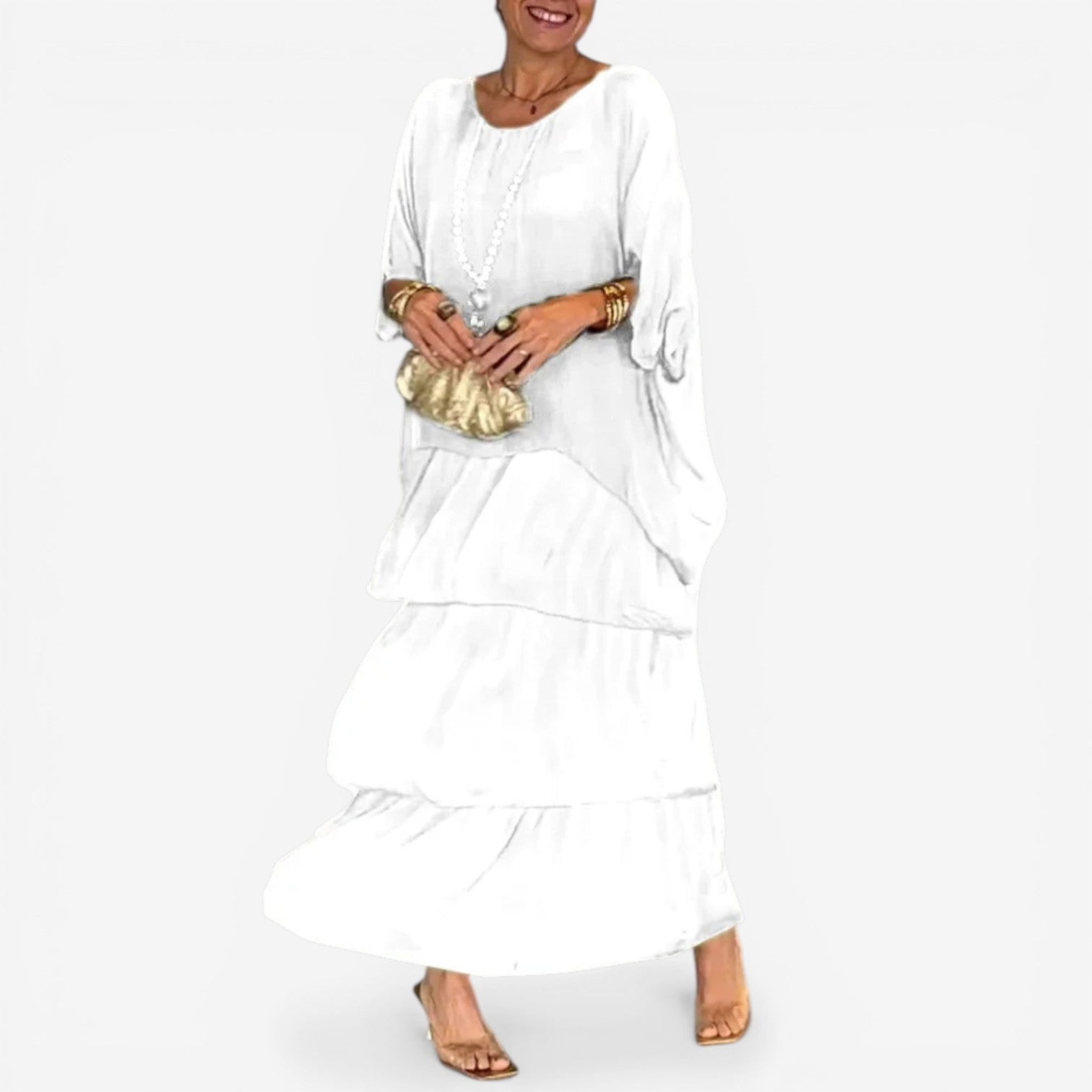 Valerina™ Robe longue fluide