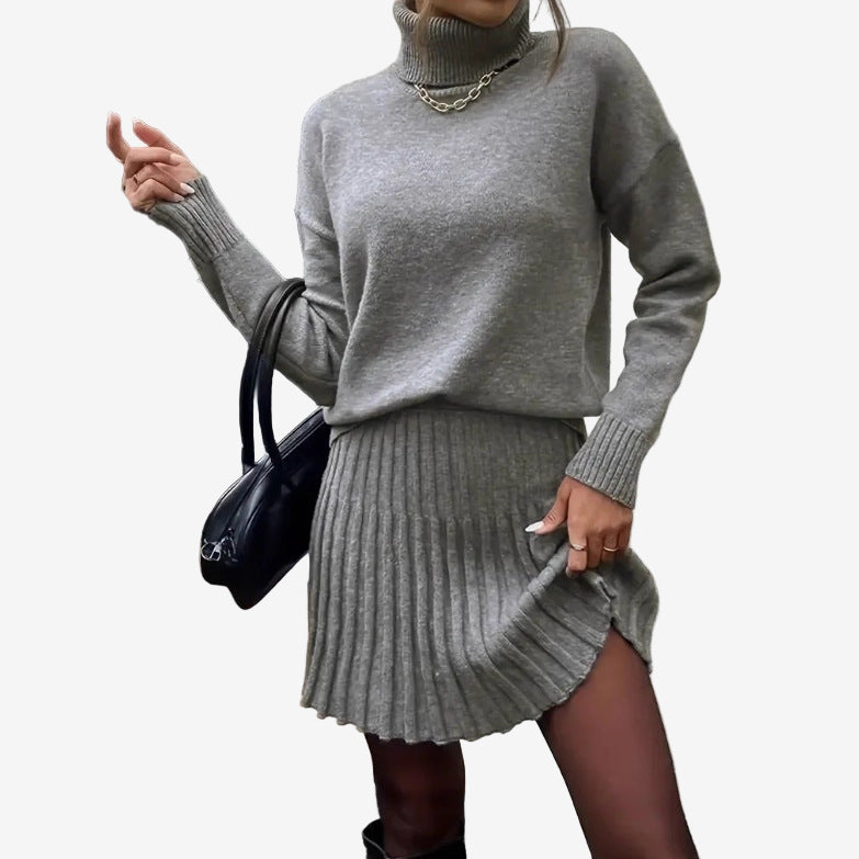 Alaya™ Sweater- og nederdelssæt