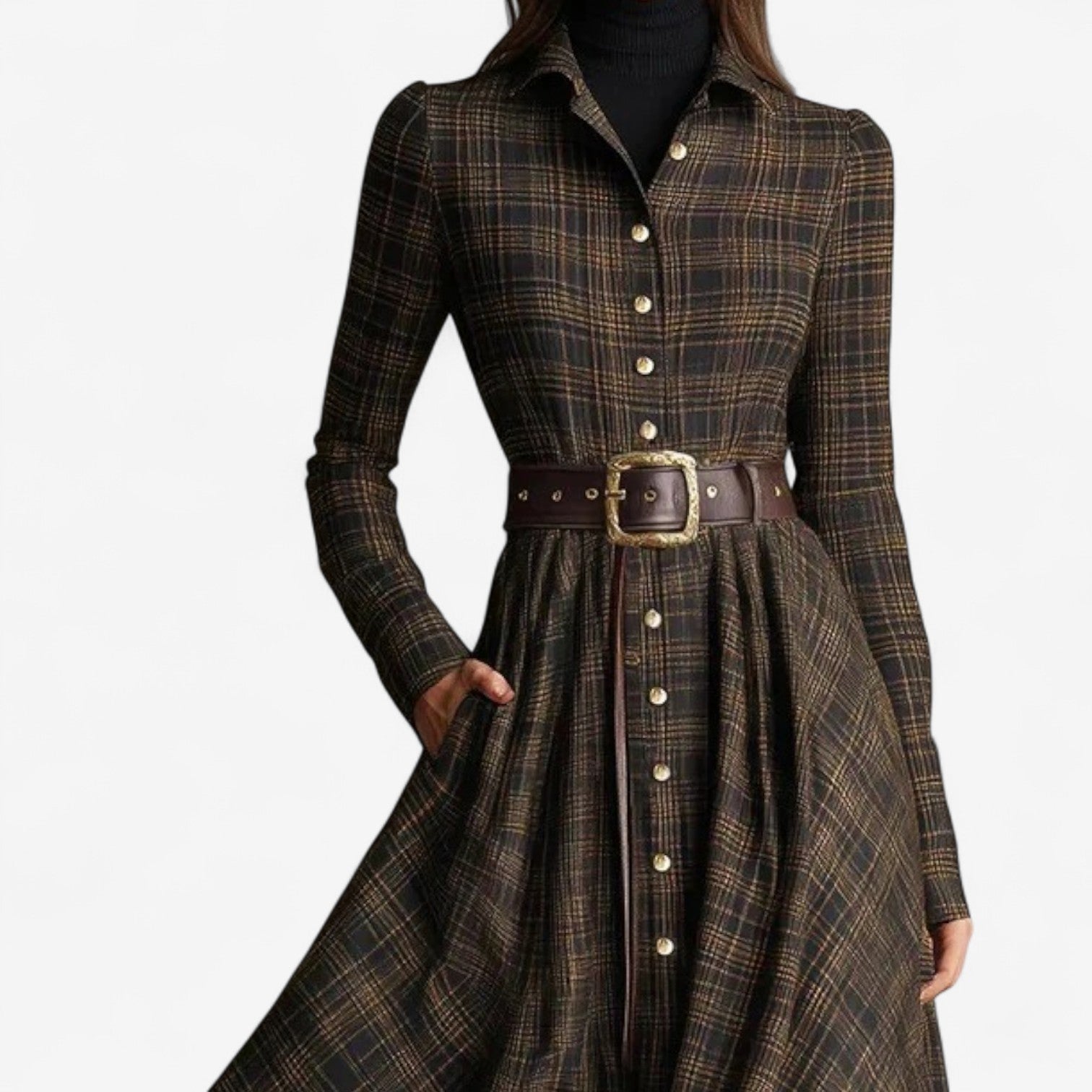 Sarah™ Maxi i vintagestil