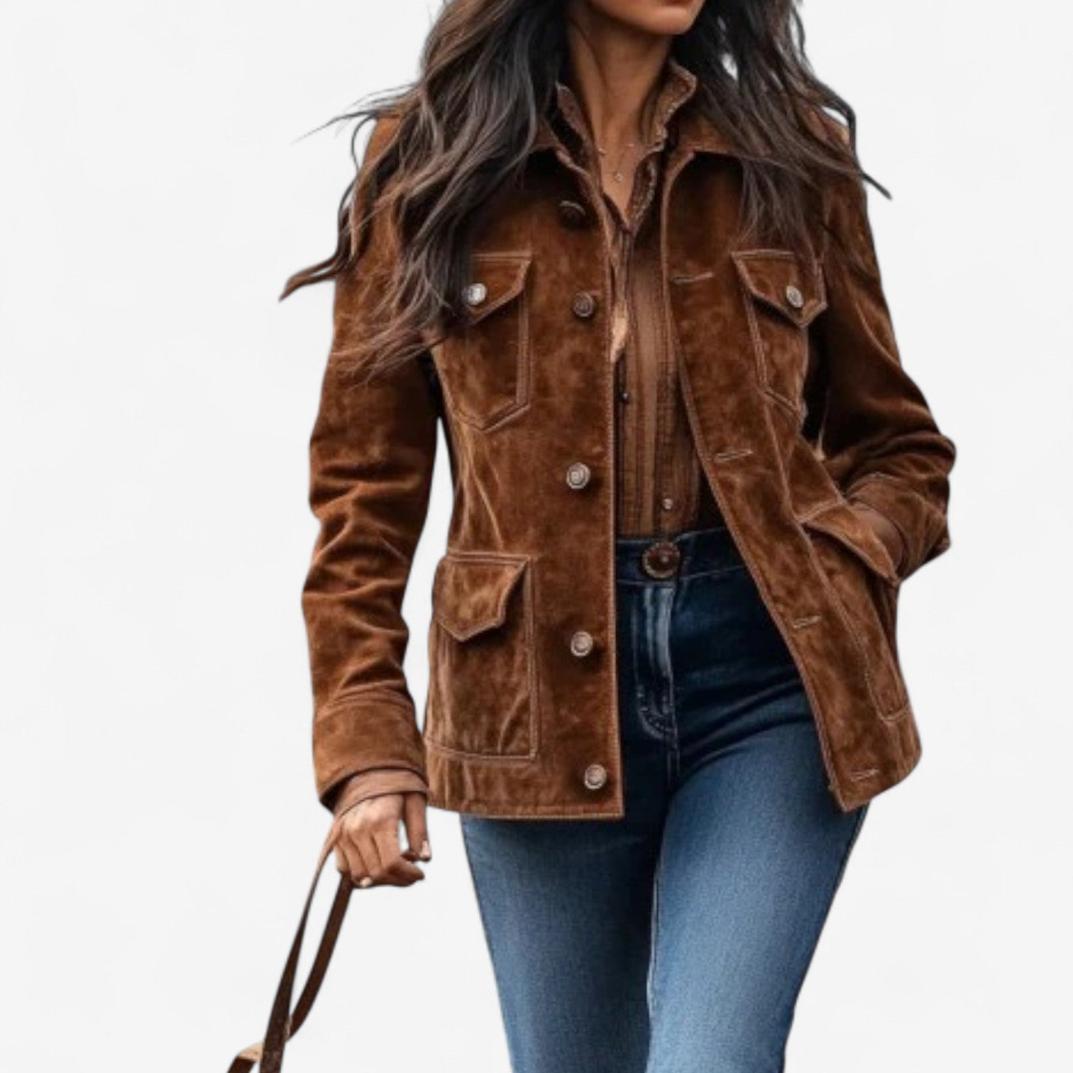 Magalie™ Jakke i boheme-stil