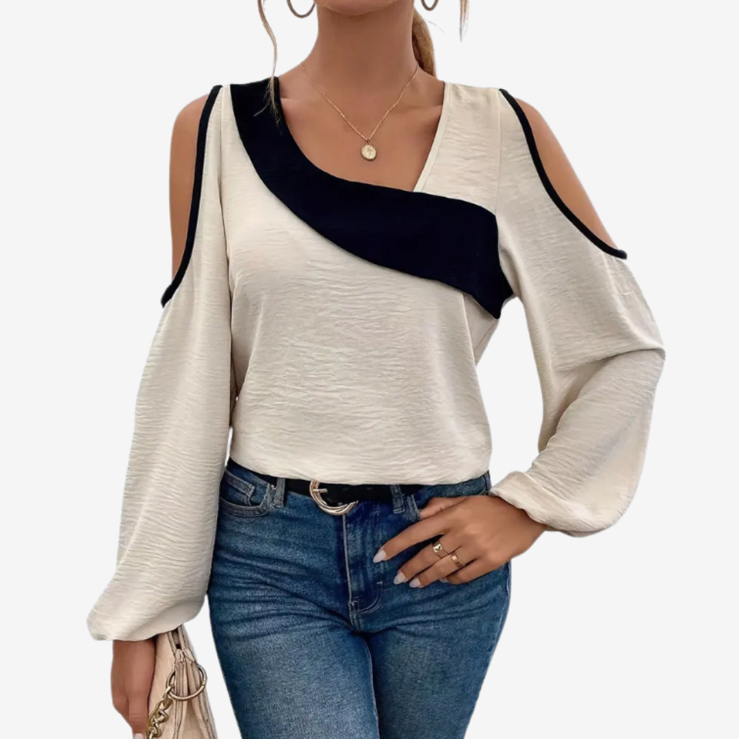 Scarlett™ Sweater med bare skuldre