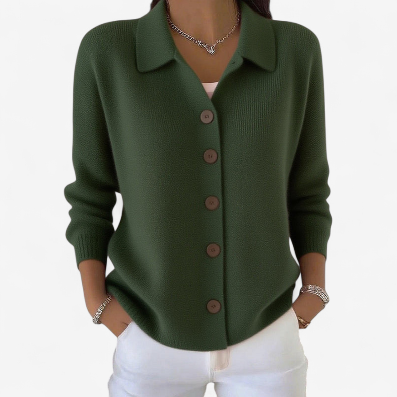 Adrienne™ Elegant blazer med knapper