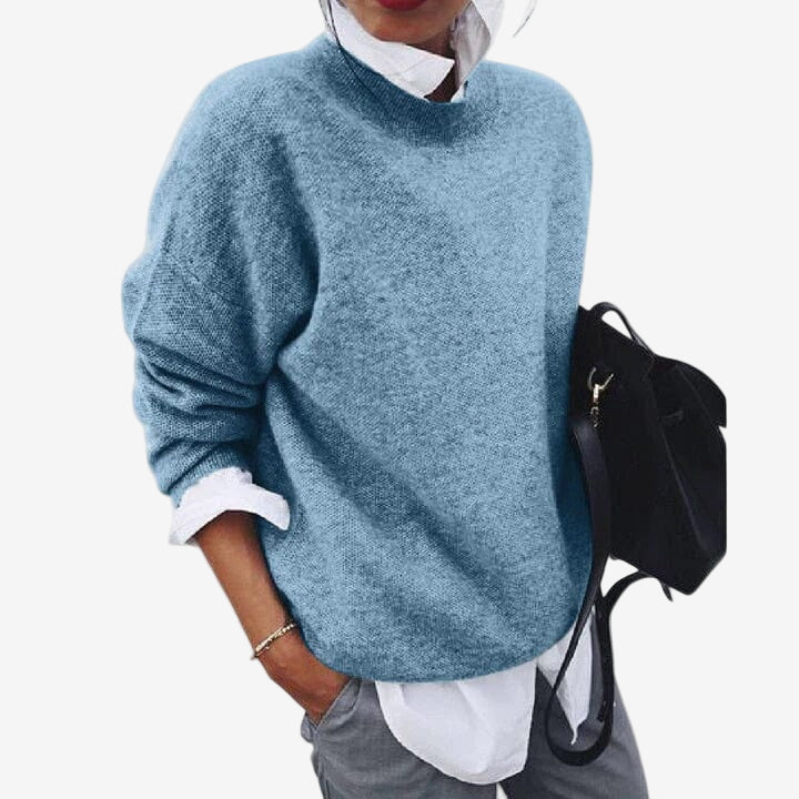 Eliza™ Sweater med rund hals
