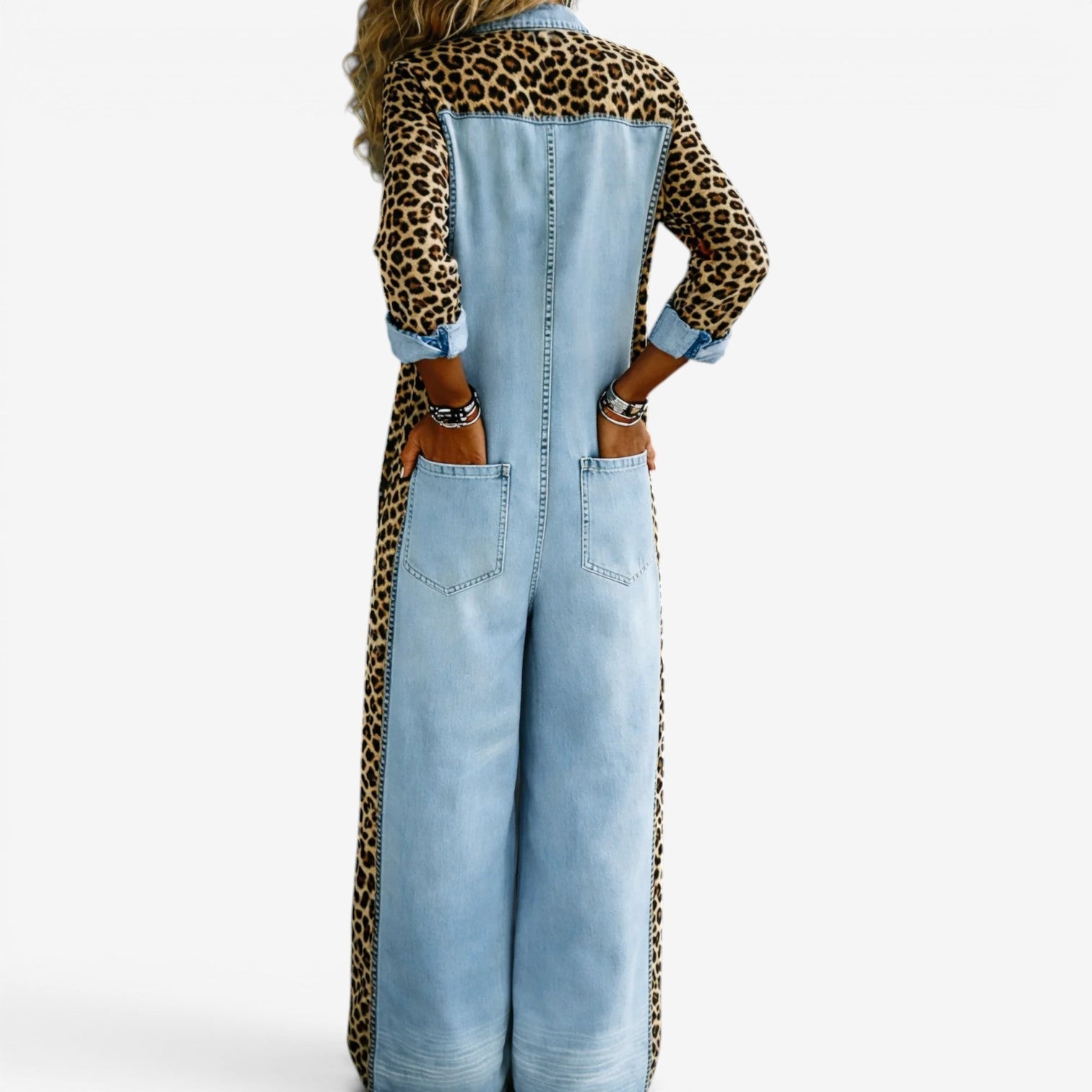 Alicia™ Salopette en jean