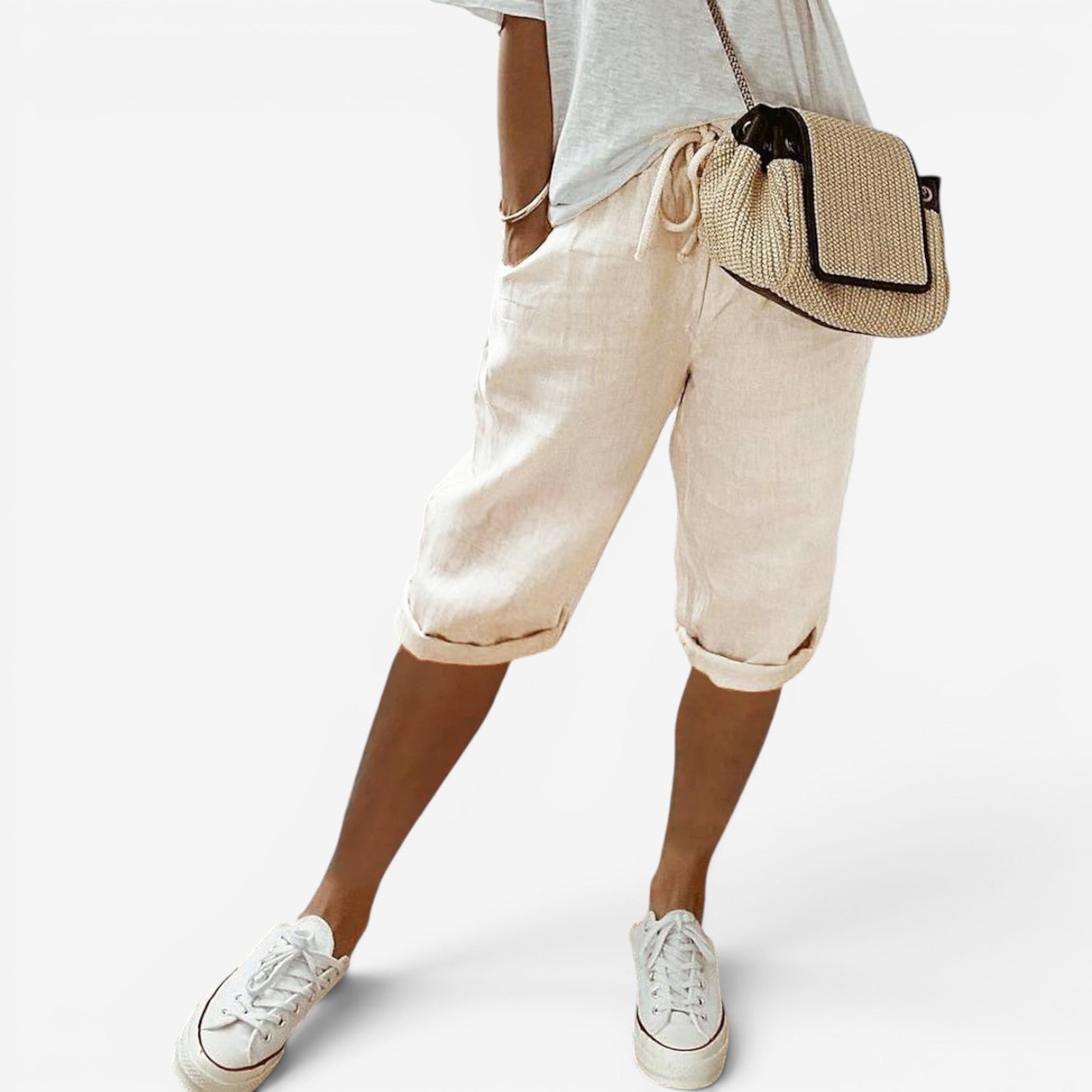 Danieli™ Short capri décontracté
