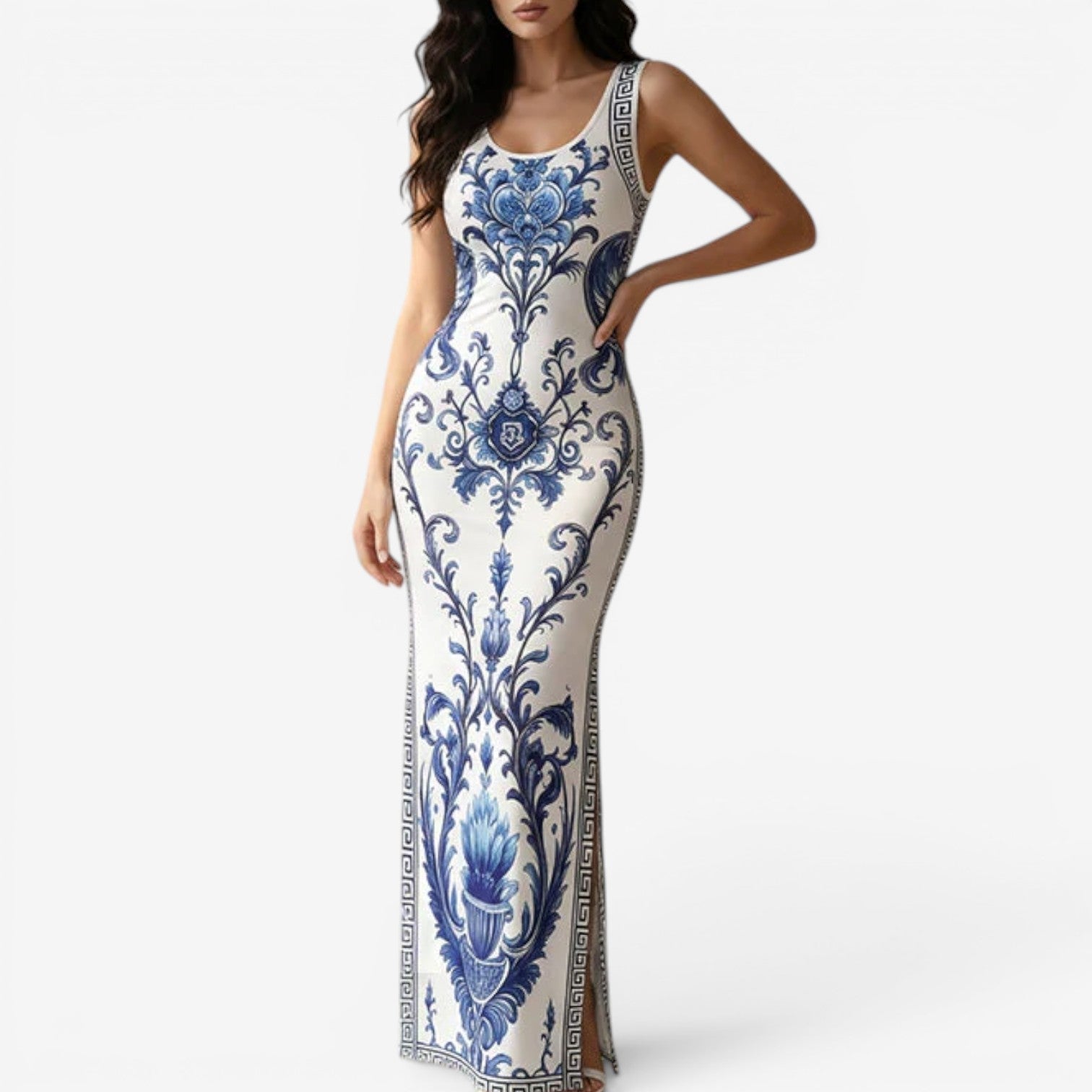Kylie™ Robe longue fourreau