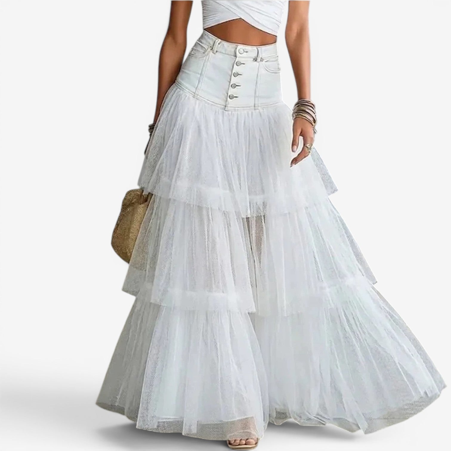 Yomi™ Jupe longue en tulle