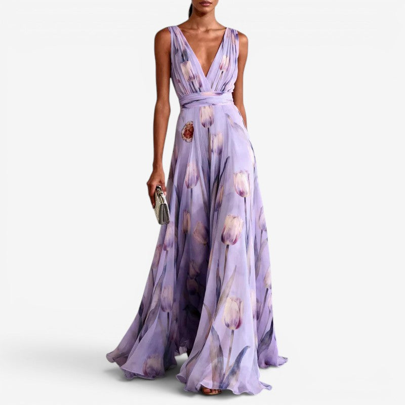 Sue™ Robe longue à fleurs