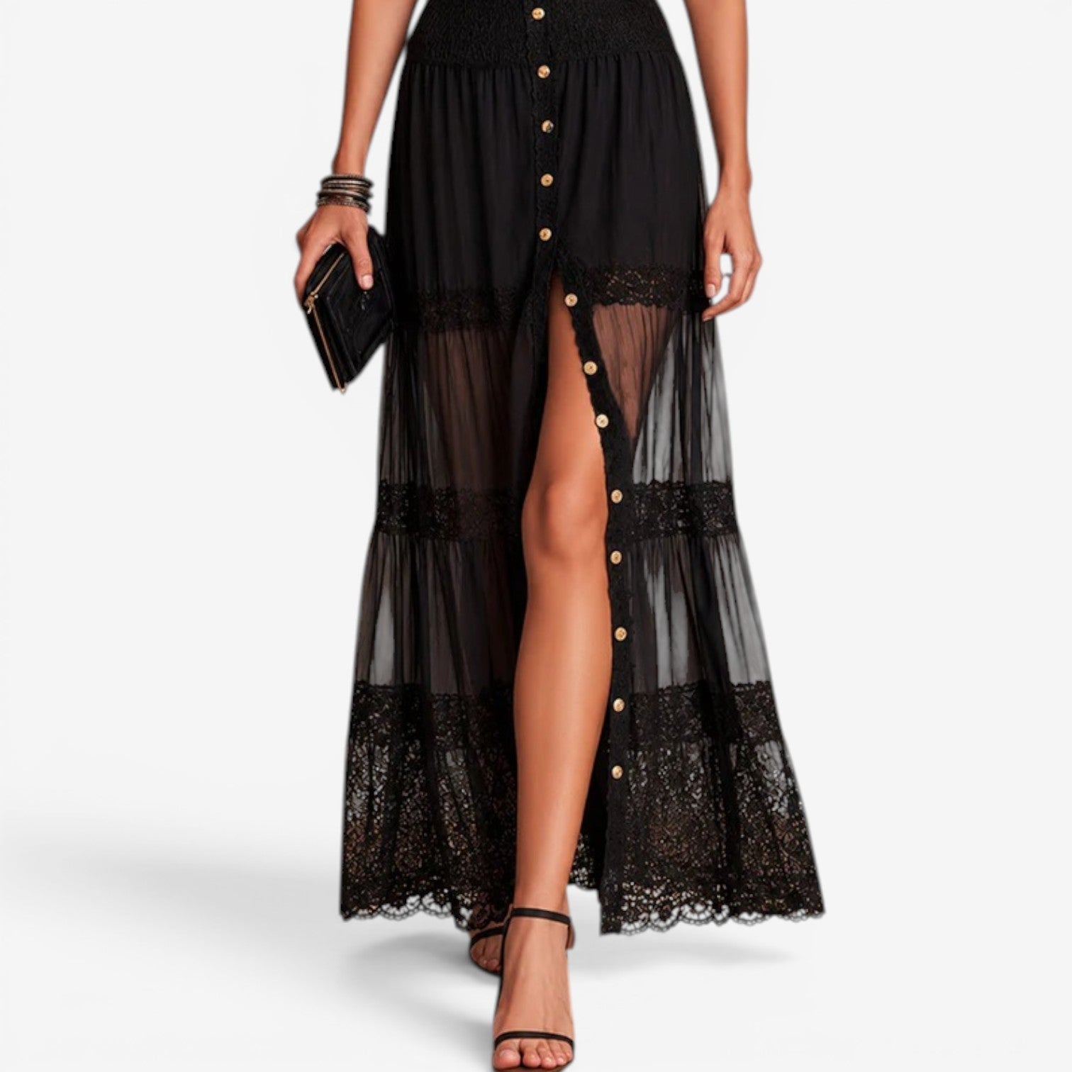 Janina™ robe chemise maxi