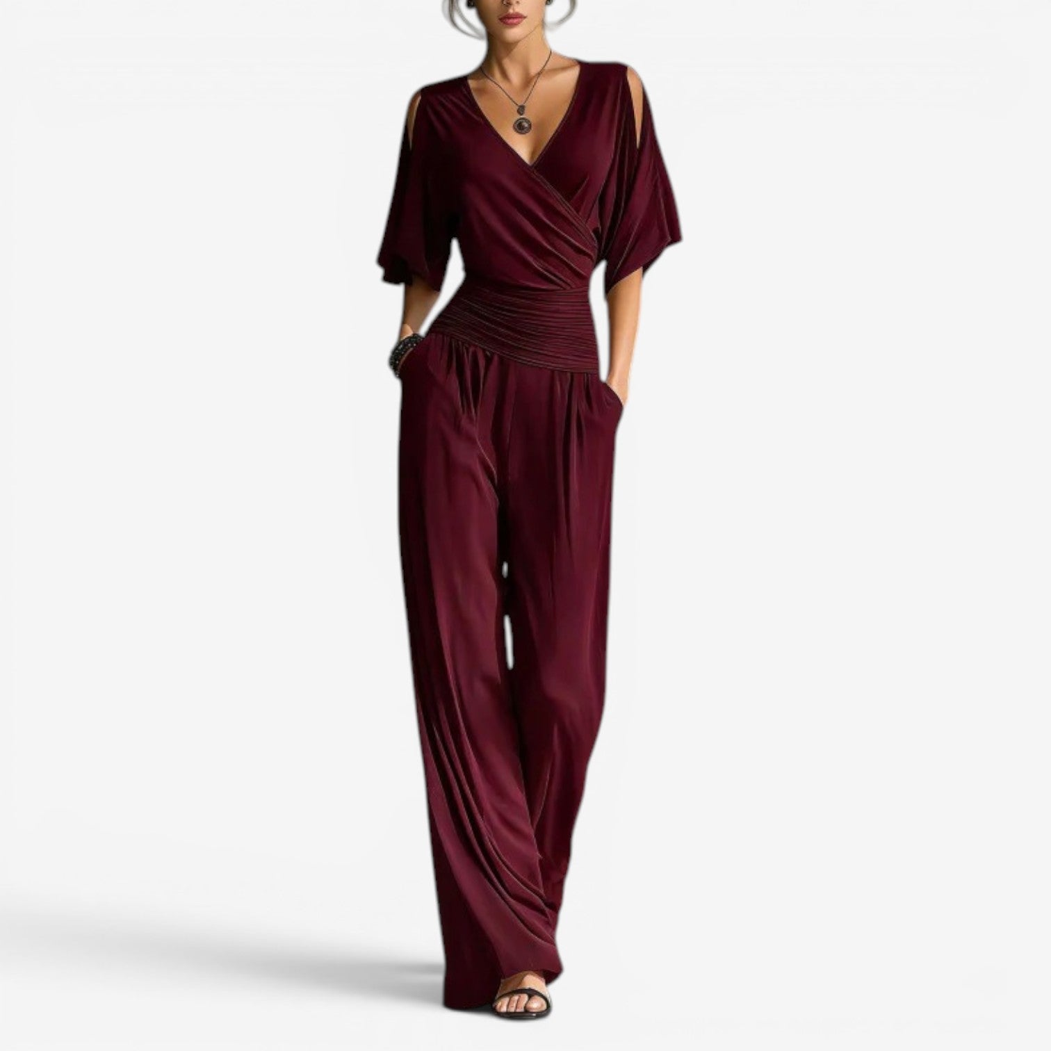 Cherryl™ Overall med bare skuldre