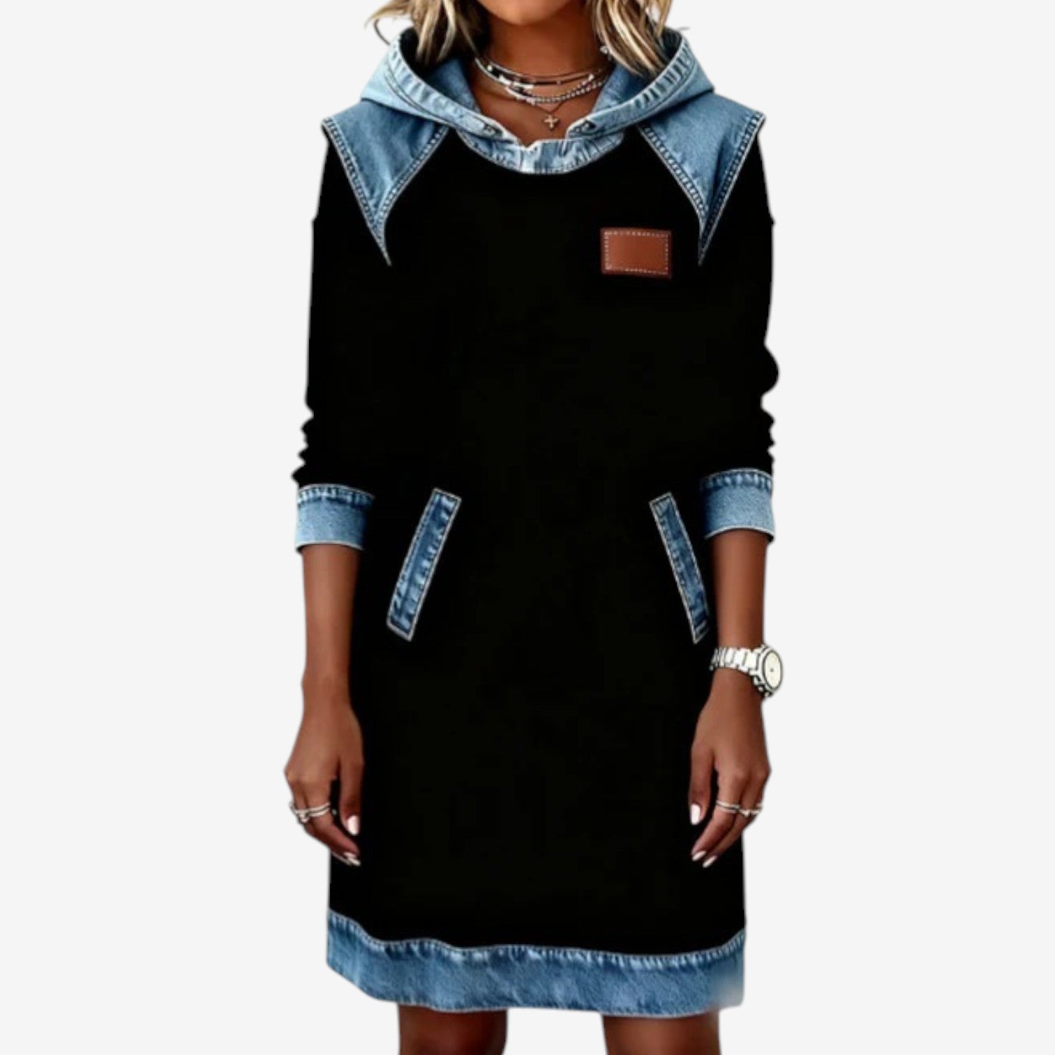 Margaux™ Hættetrøjekjole