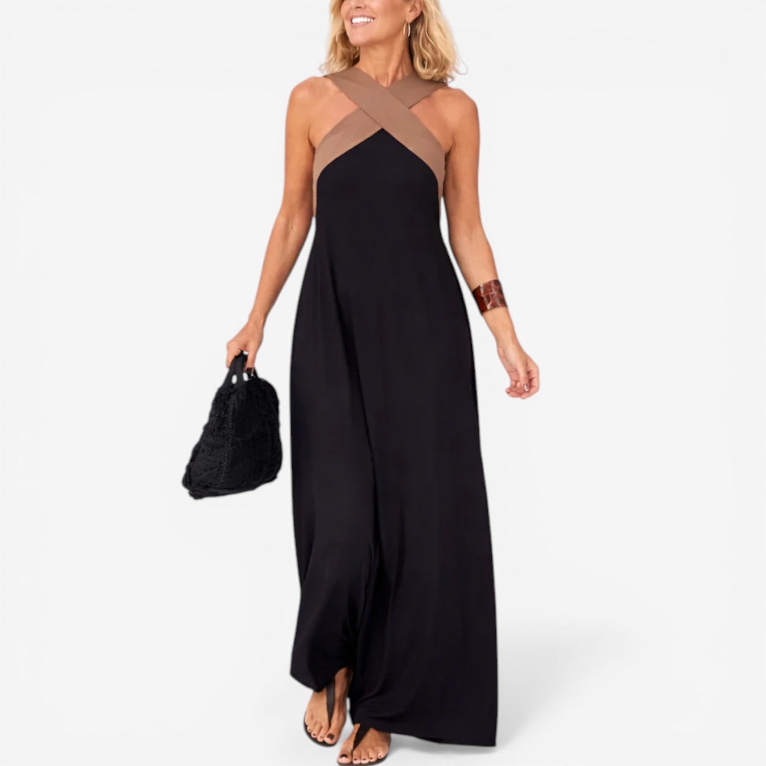 Daphne™ bretelles croisées maxi