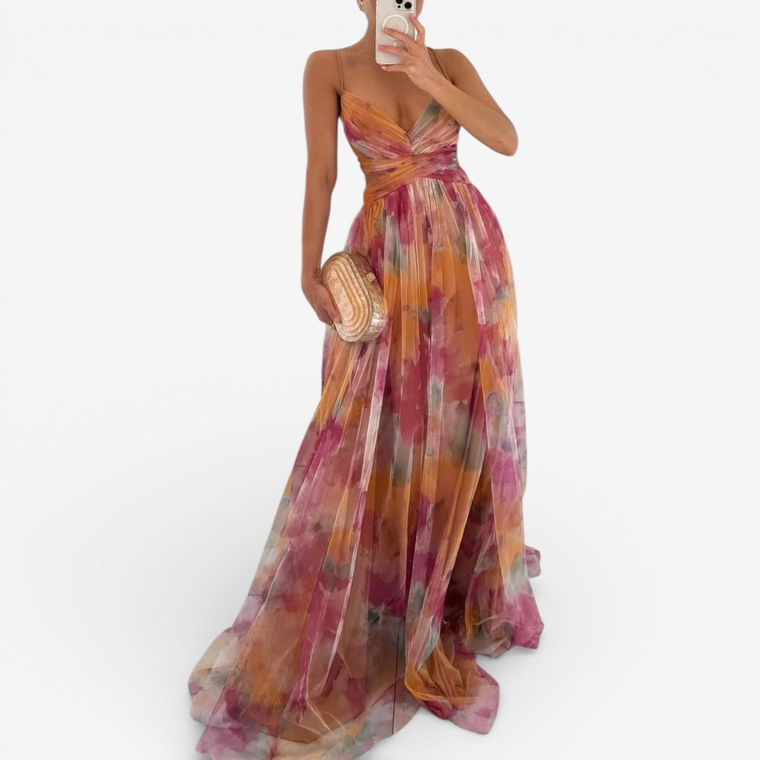 Hilda™ Elegant lang kjole