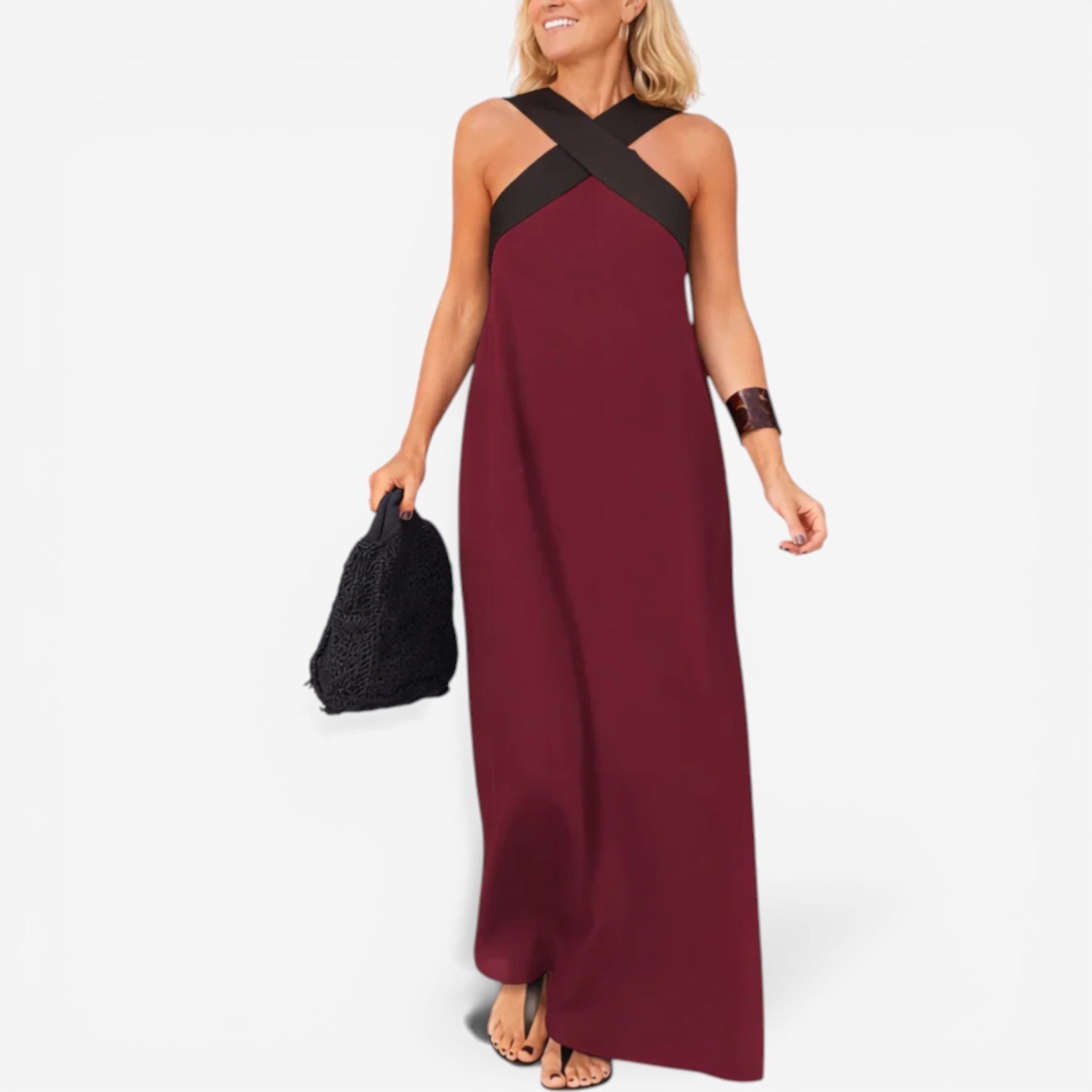 Daphne™ bretelles croisées maxi