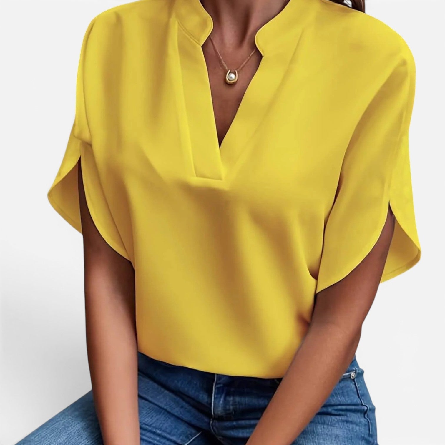 Jewel™ Blouse à encolure en V