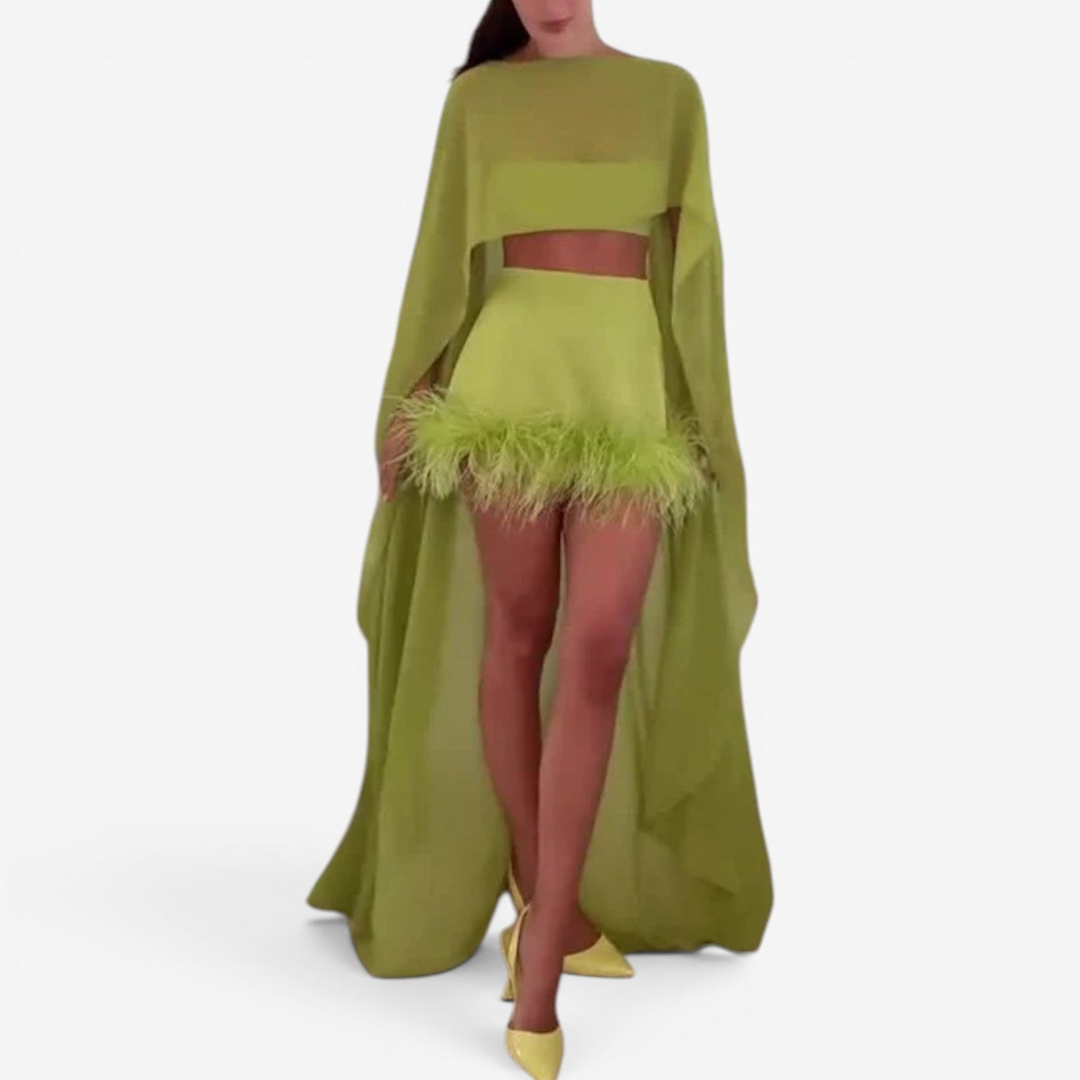 Ishy™ Costume trois pièces avec haut