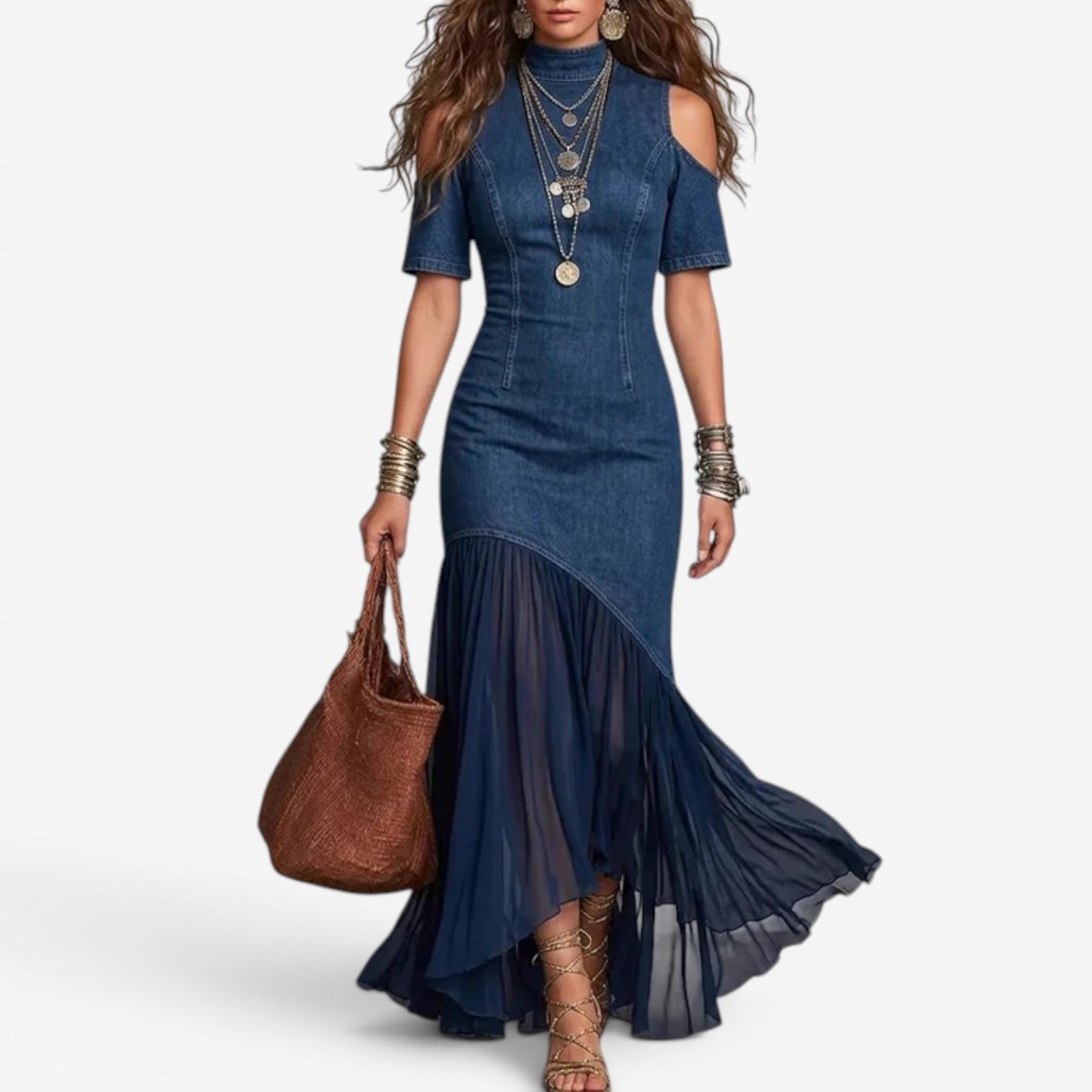 Kimberley™ Robe longue en jean