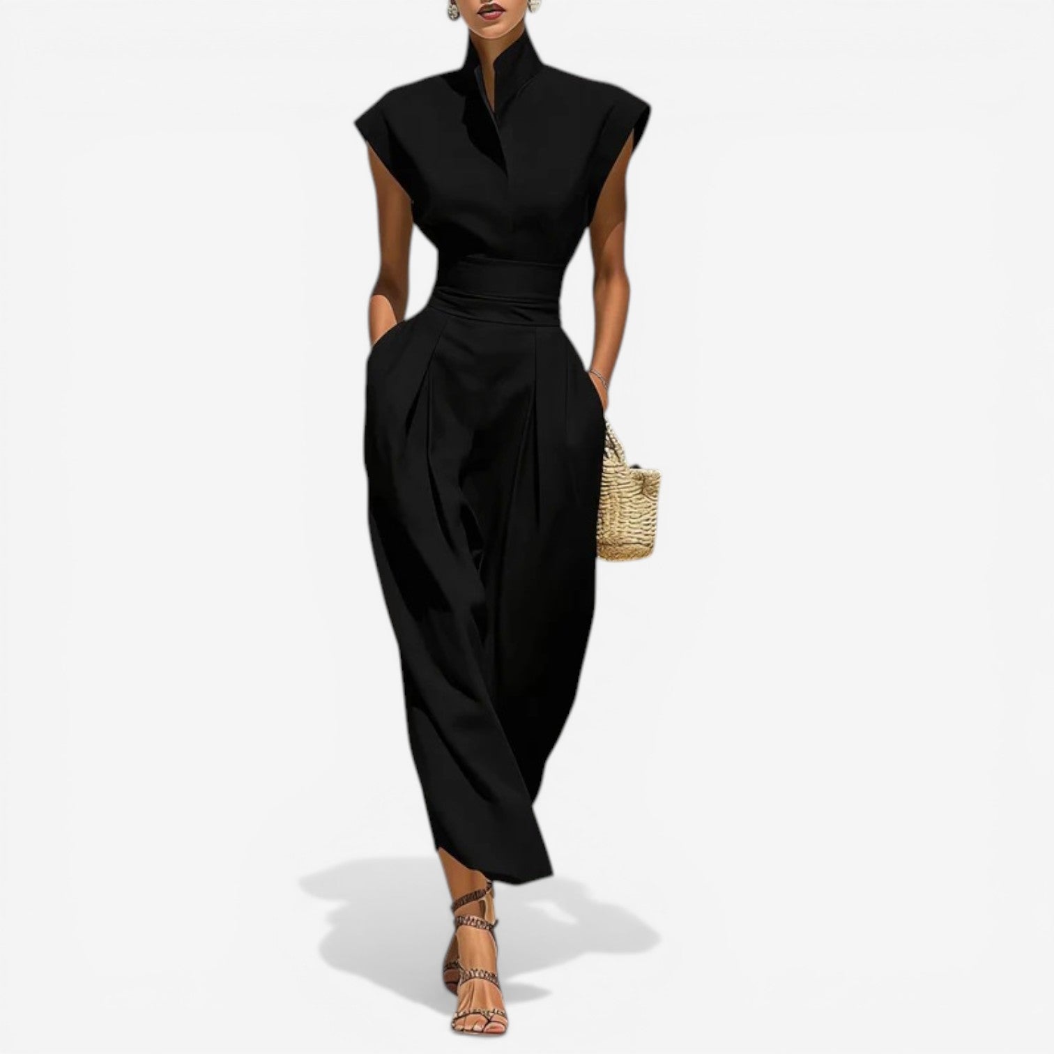 Addison™ Robe à col haut