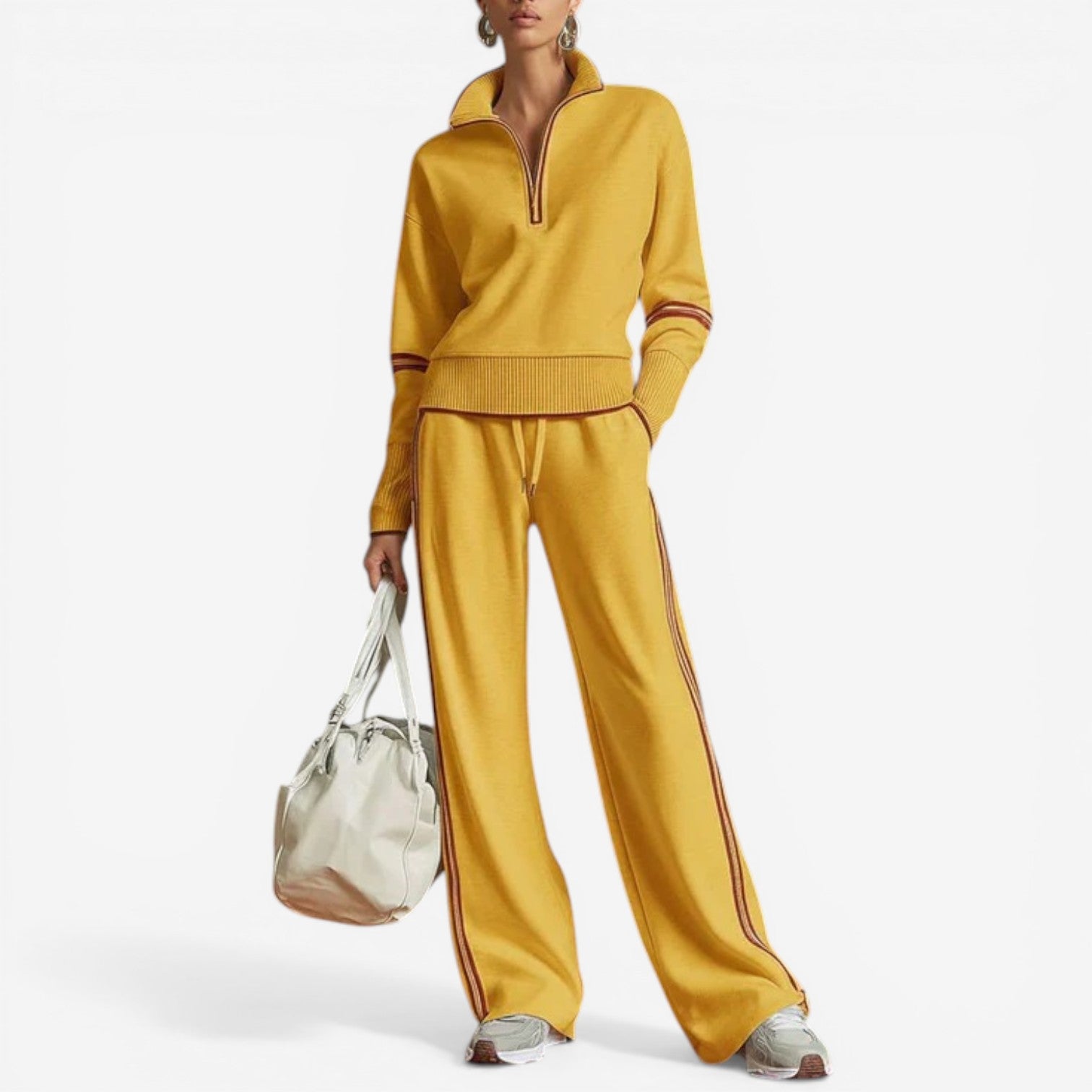 Laurice™ ensemble tricoté décontracté