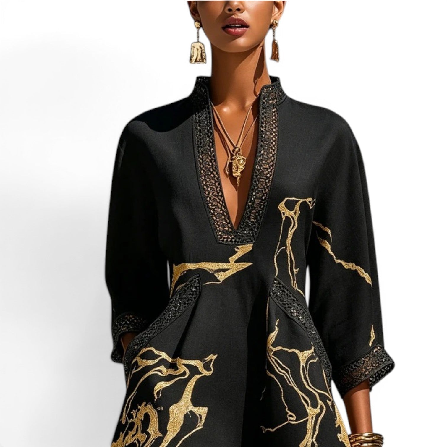 Sevira™ Robe tunique courte