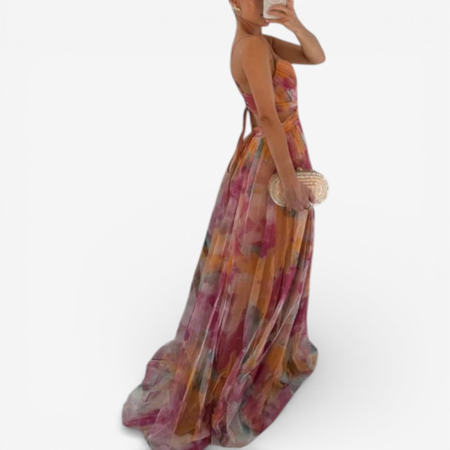 Hilda™ Robe maxi florale style