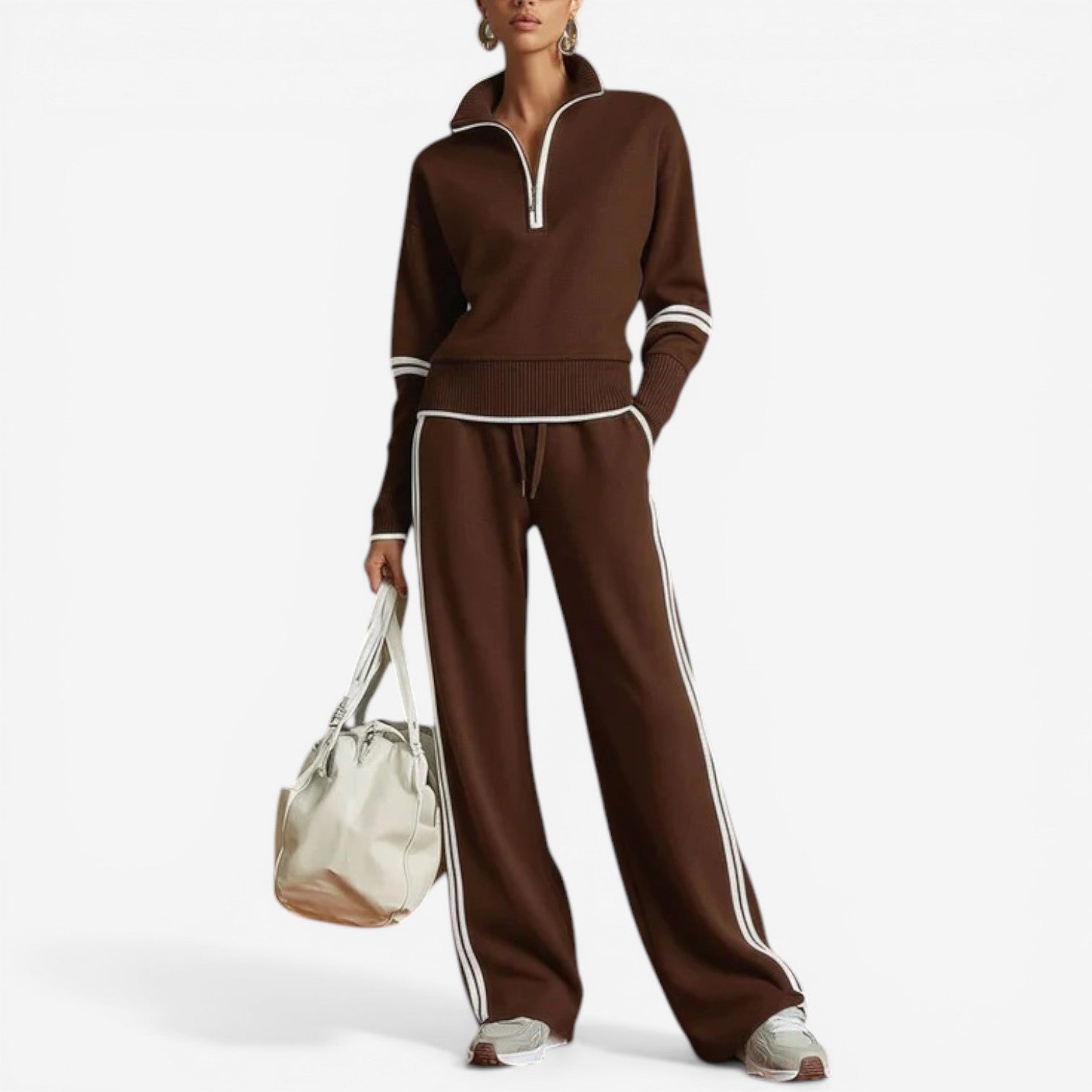 Laurice™ ensemble tricoté décontracté
