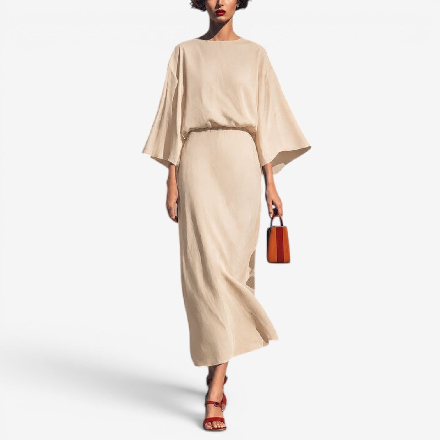 Karel™ Robe blouse longue