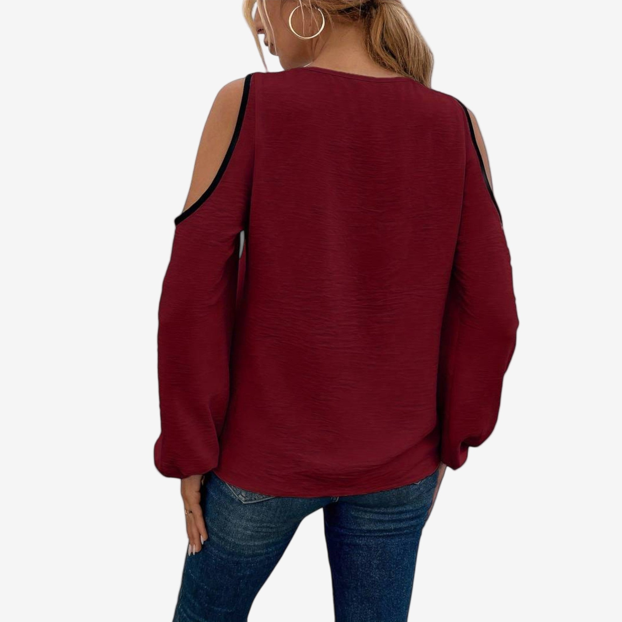 Scarlett™ Sweater med bare skuldre