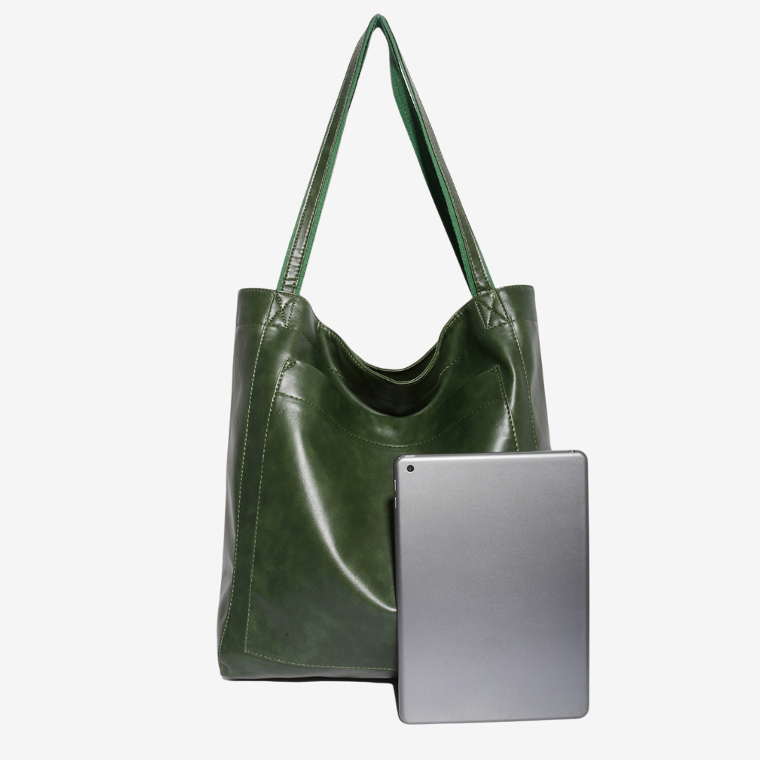 Evelyne™ Vintage lædertaske