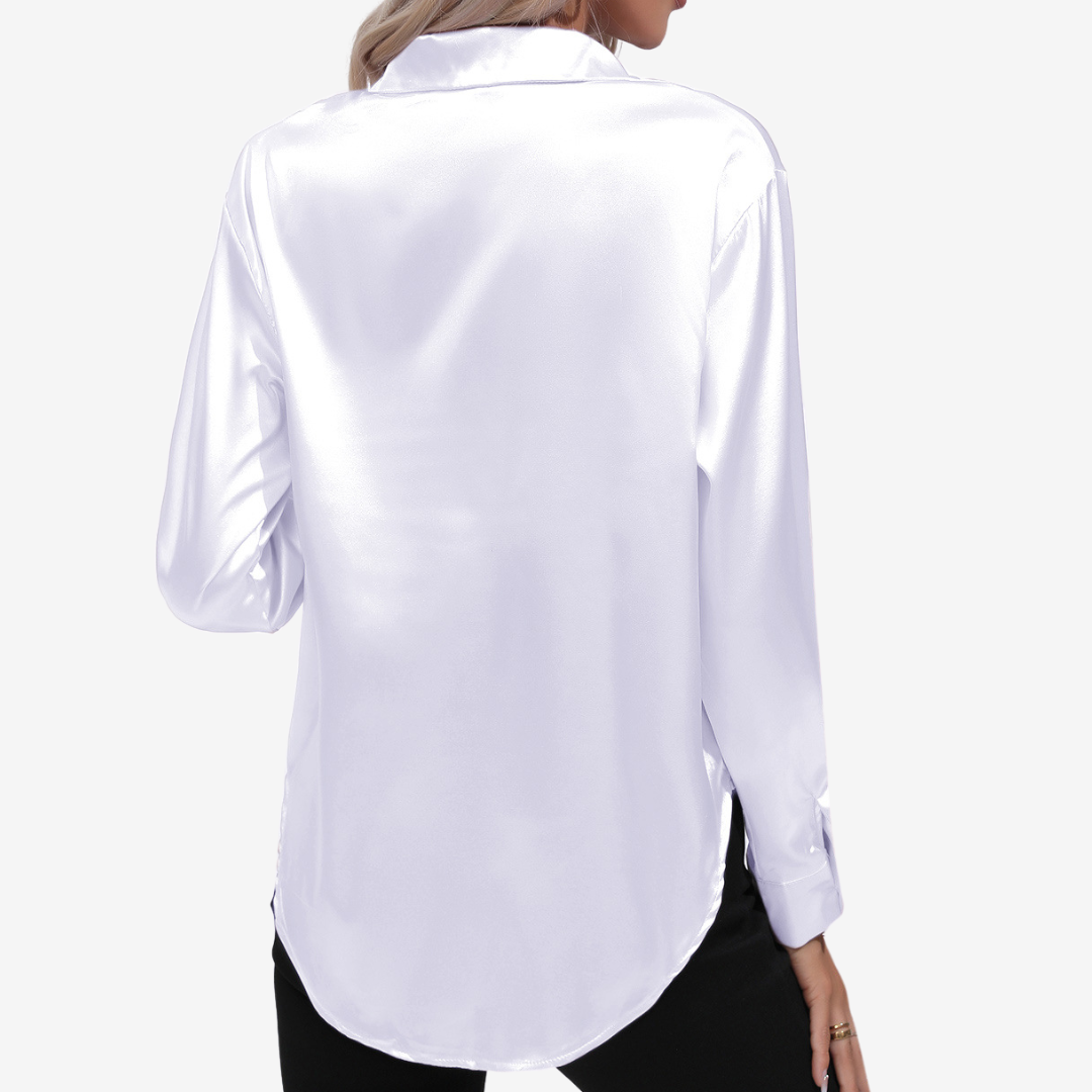 Alvira™ Elegant silkeskjorte