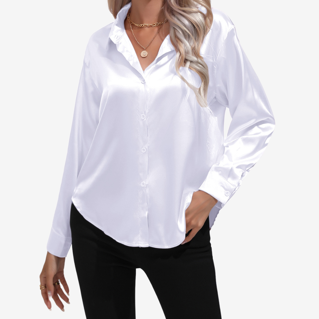 Alvira™ Elegant silkeskjorte