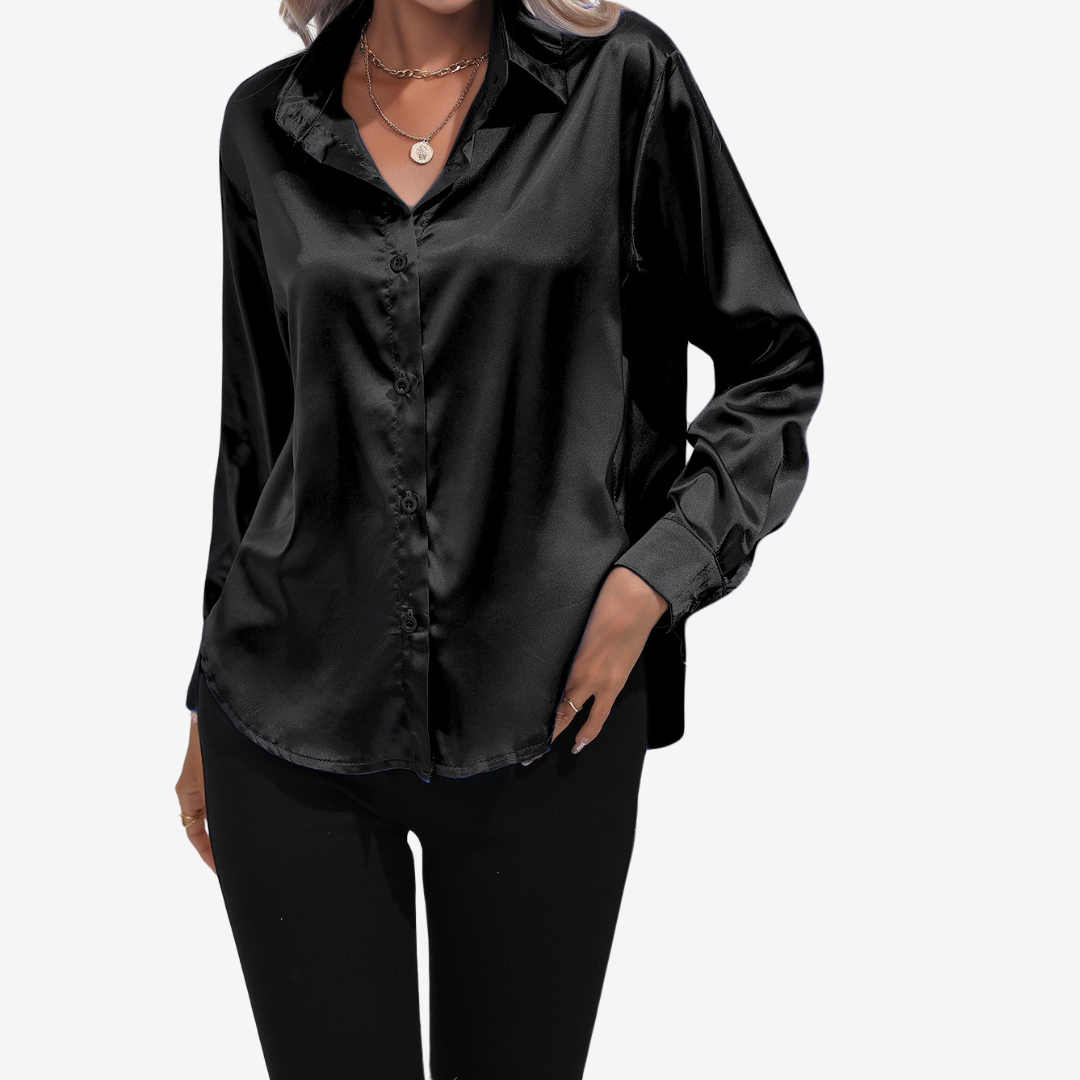 Alvira™ Elegant silkeskjorte