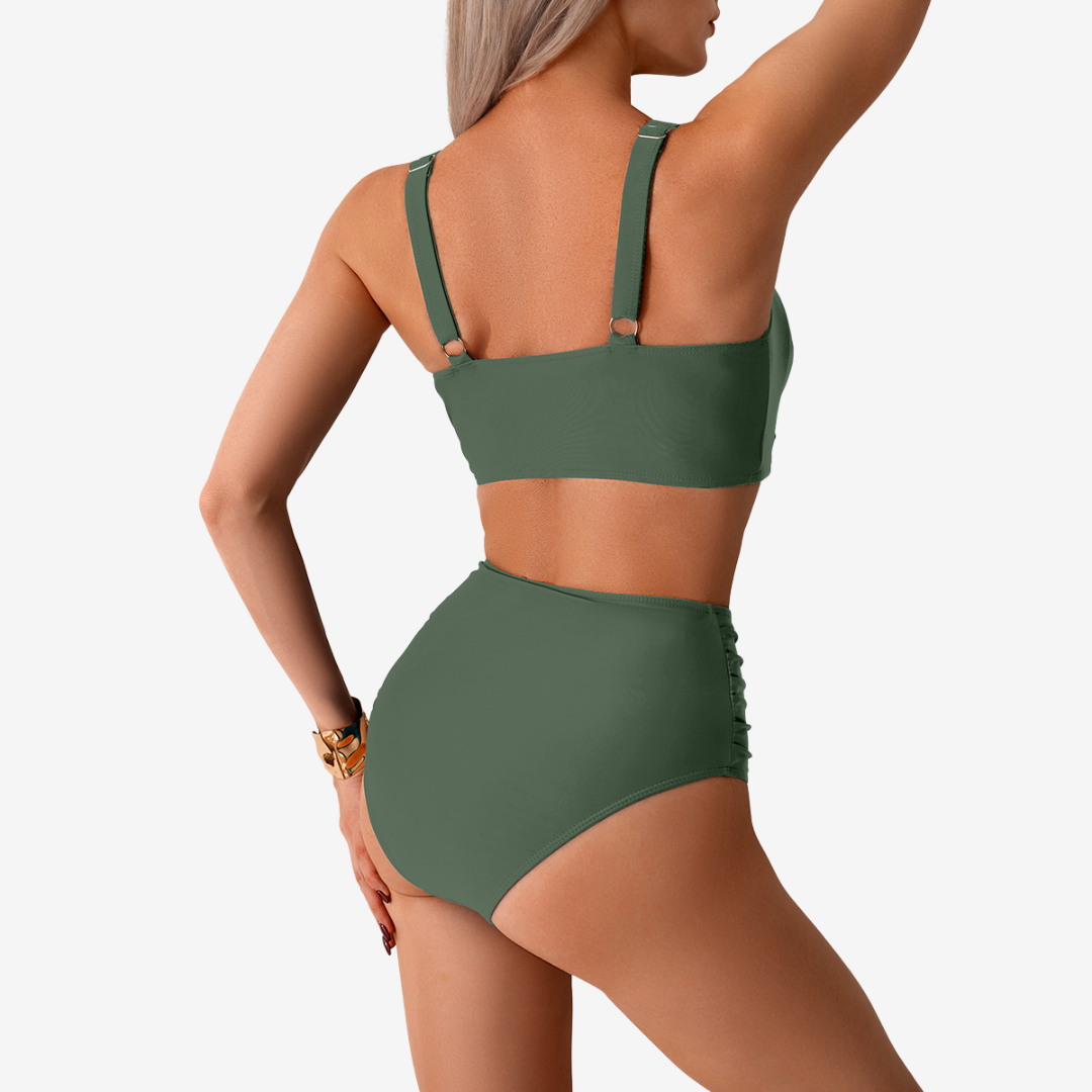 Tiphany™ Bikini med snoet V-udskæring
