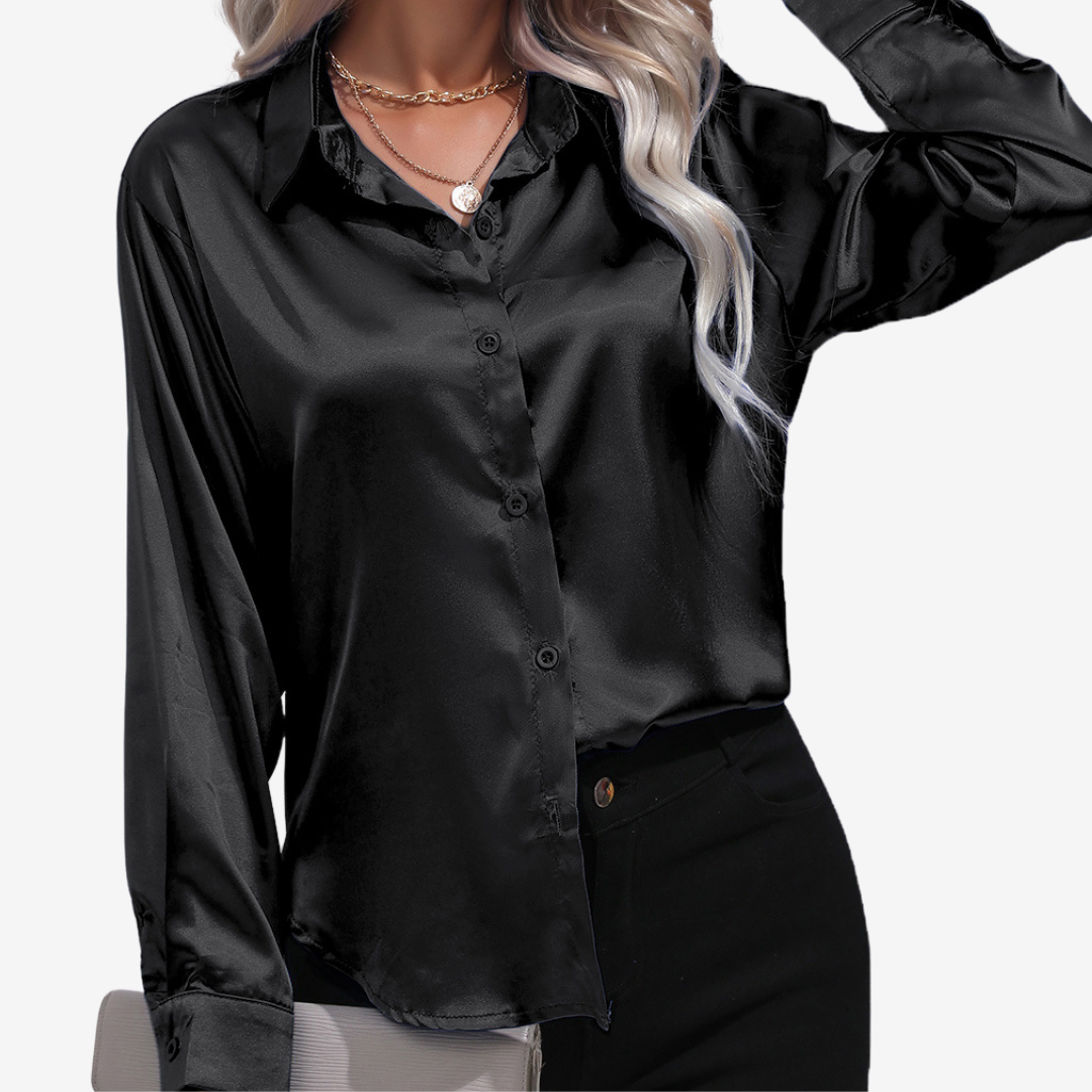 Alvira™ Elegant silkeskjorte