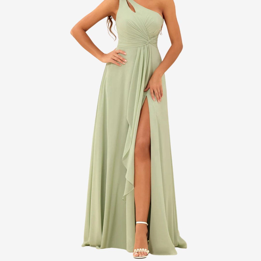 Floralie™ Asymmetrisk maxi med slids